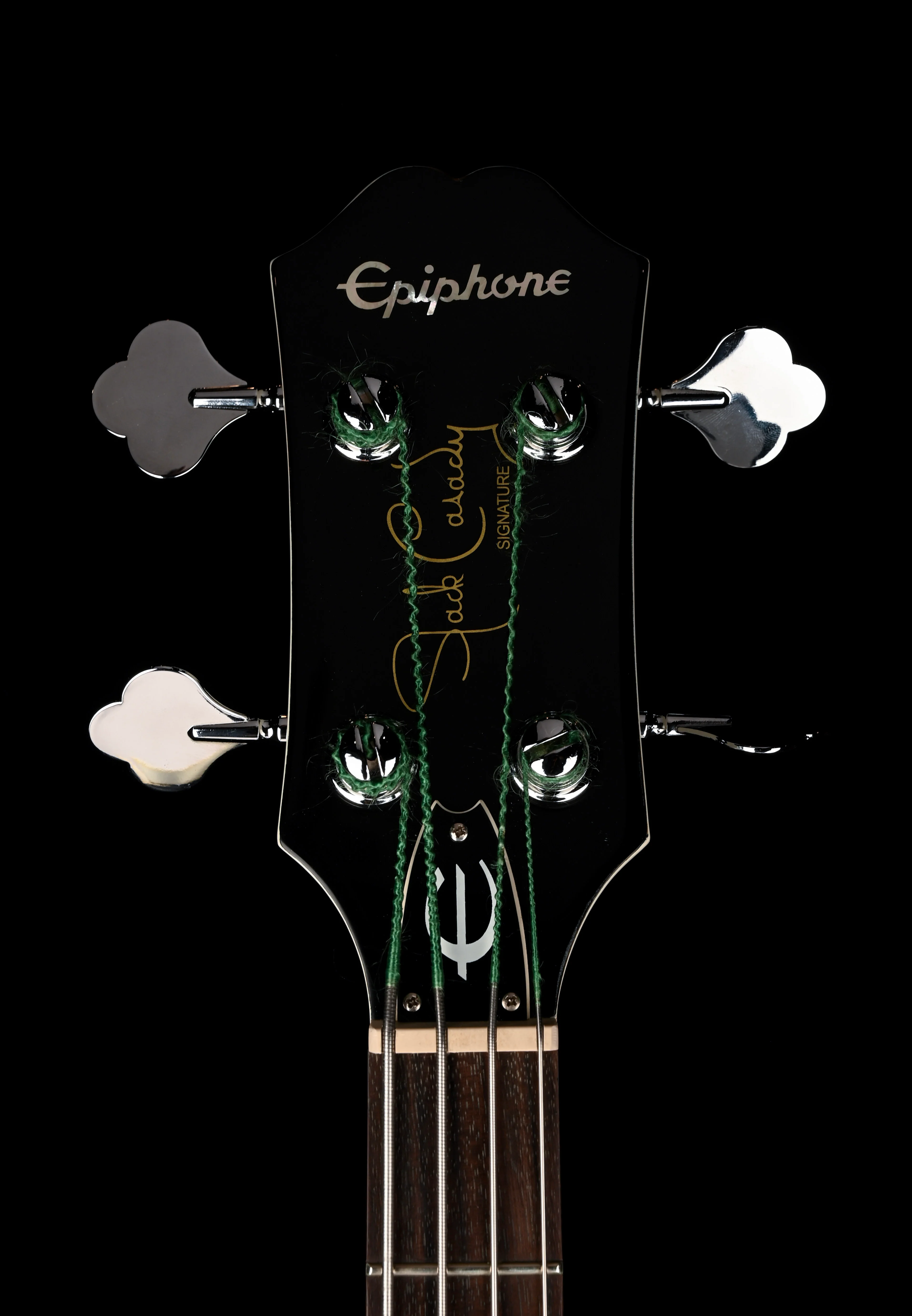 Used Epiphone Limited Edition Jack Casady Semi-Hollow Bass Alpine White with OHSC - Image 16