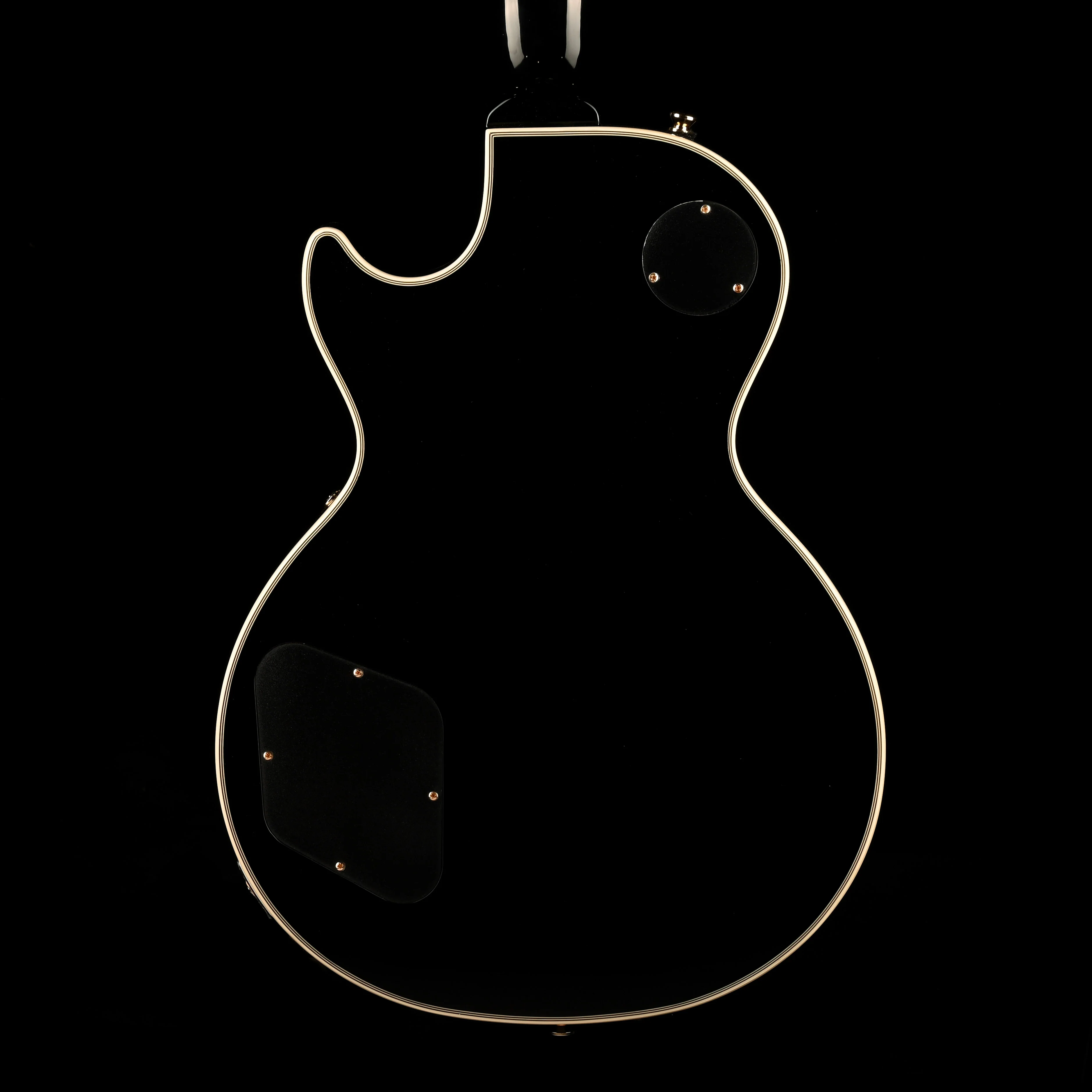 Used Epiphone Limited Edition Les Paul Custom P90 Ebony with OHSC - Image 12