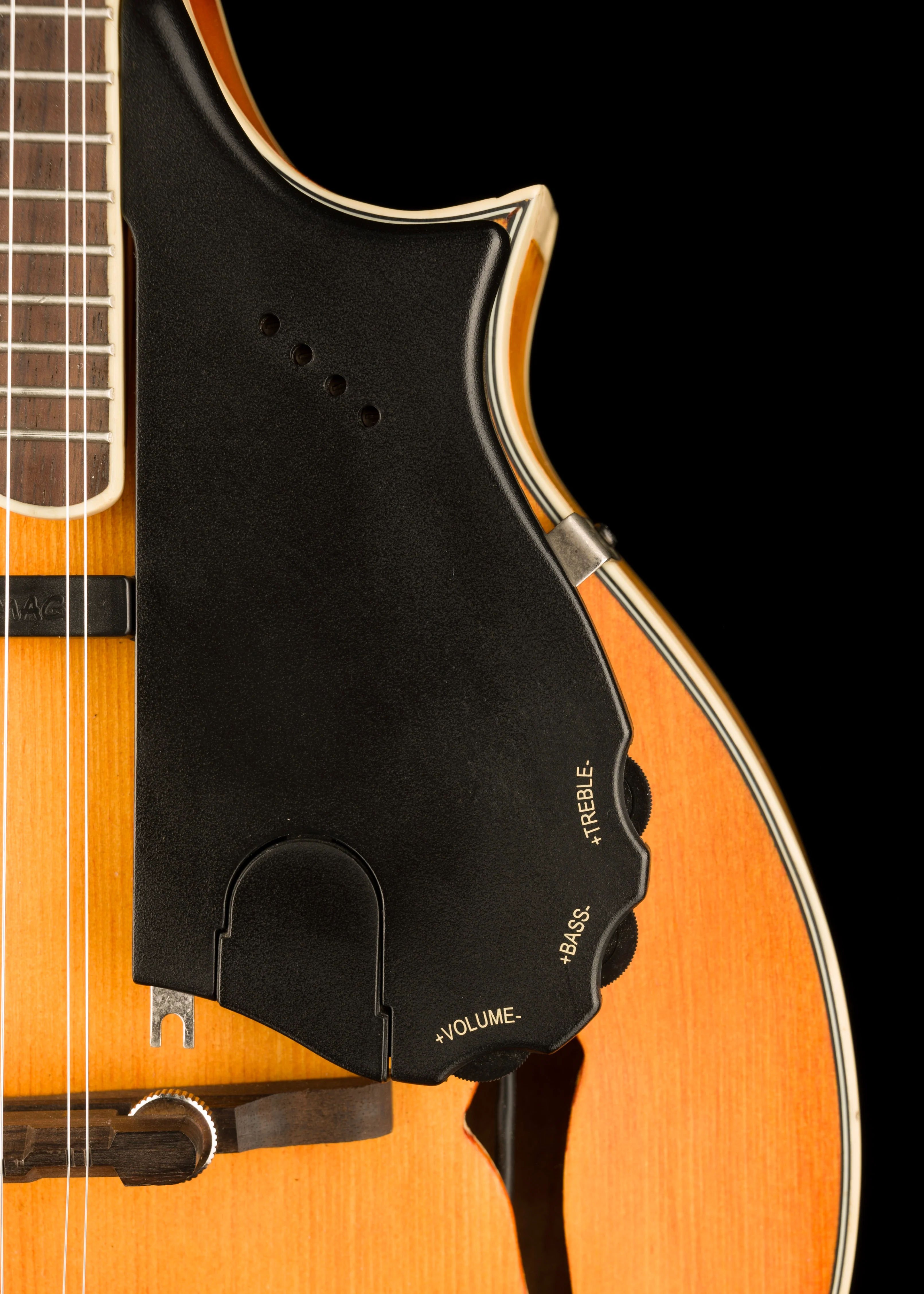 Used Epiphone MM-50E VN Professional Acoustic Electric Mandolin Vintage Natural With Gig Bag - Image 5
