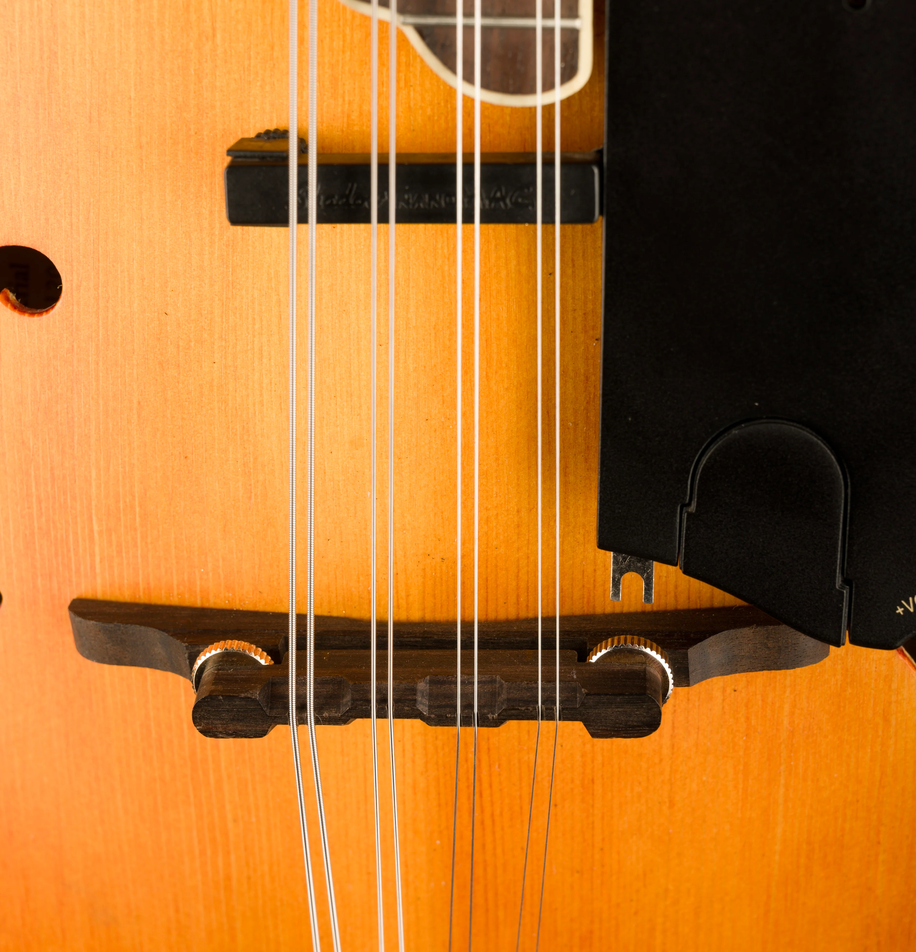 Used Epiphone MM-50E VN Professional Acoustic Electric Mandolin Vintage Natural With Gig Bag - Image 7