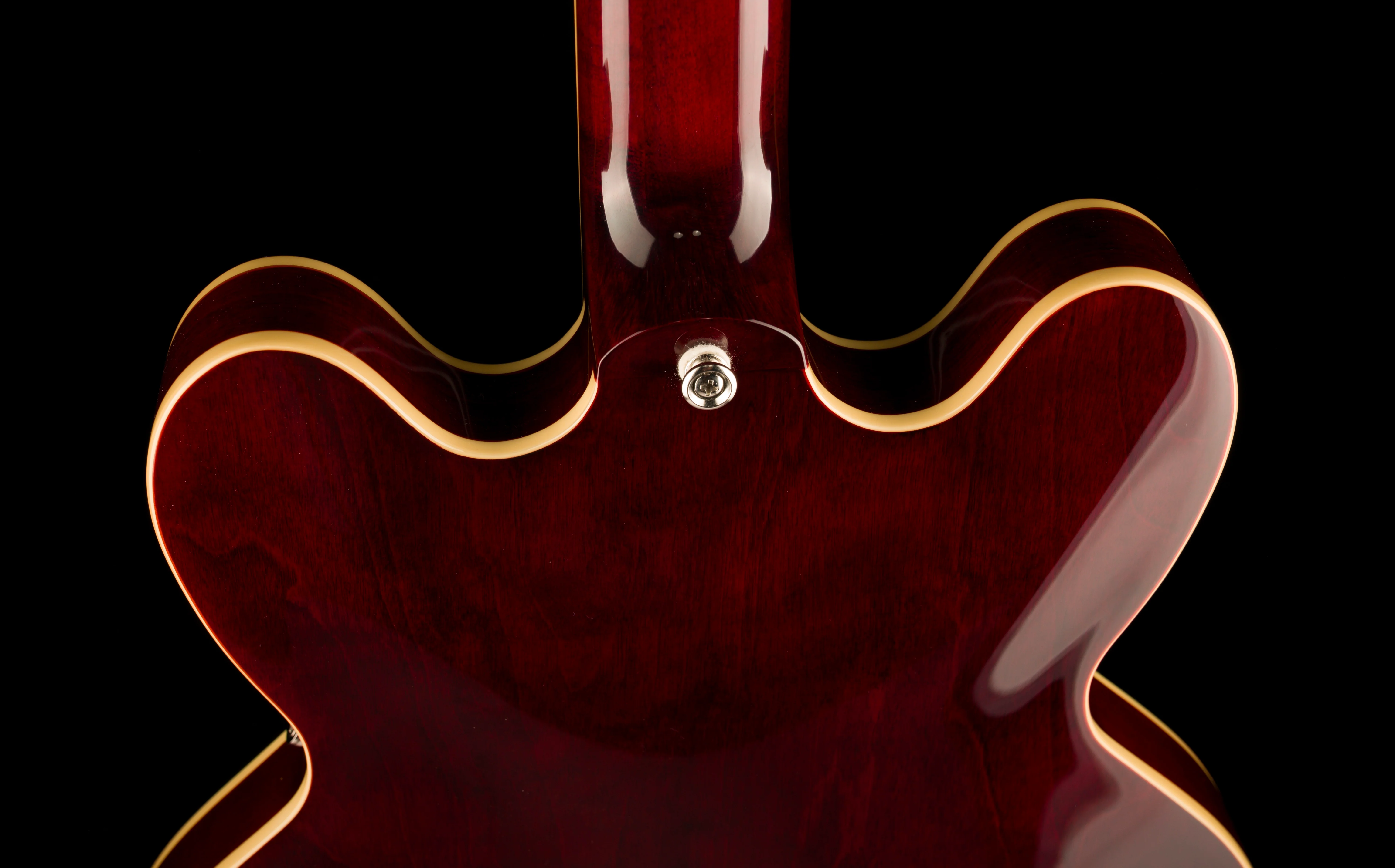 Used Epiphone Noel Gallagher Riviera Dark Wine Red Electric Guitar - Image 14