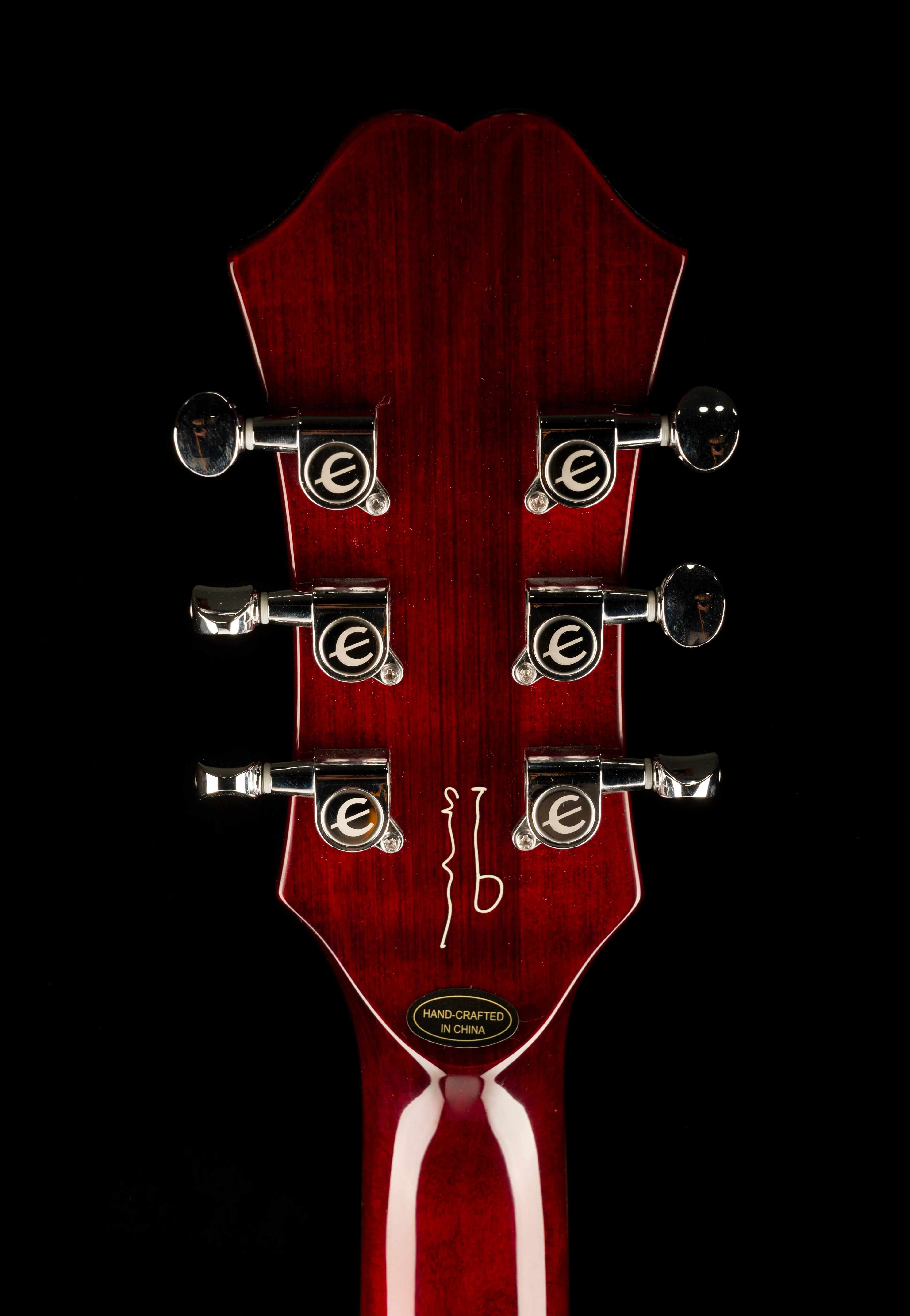 Used Epiphone Noel Gallagher Riviera Dark Wine Red Electric Guitar - Image 16