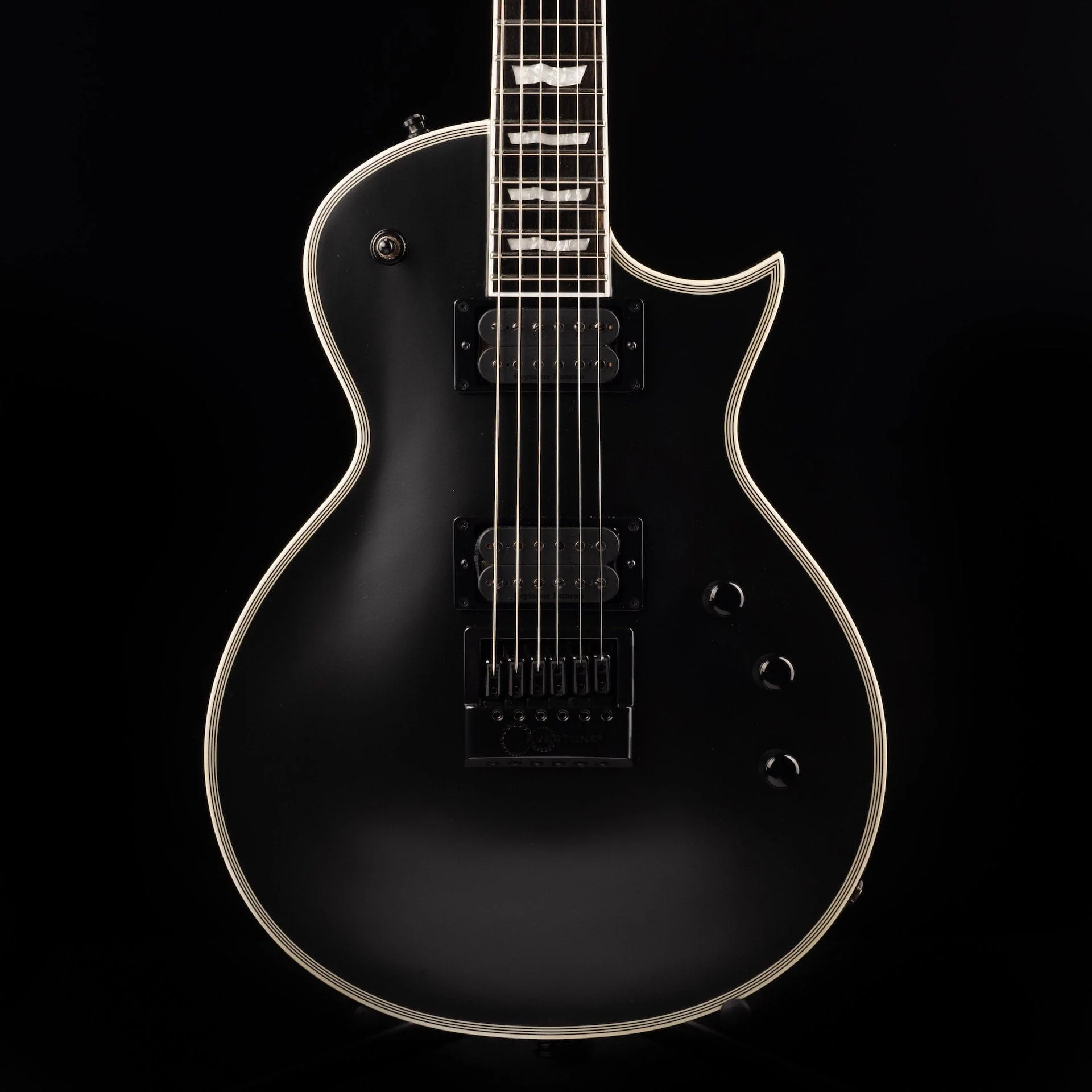 Used ESP Eclipse E-II Evertune Black Satin with OHSC