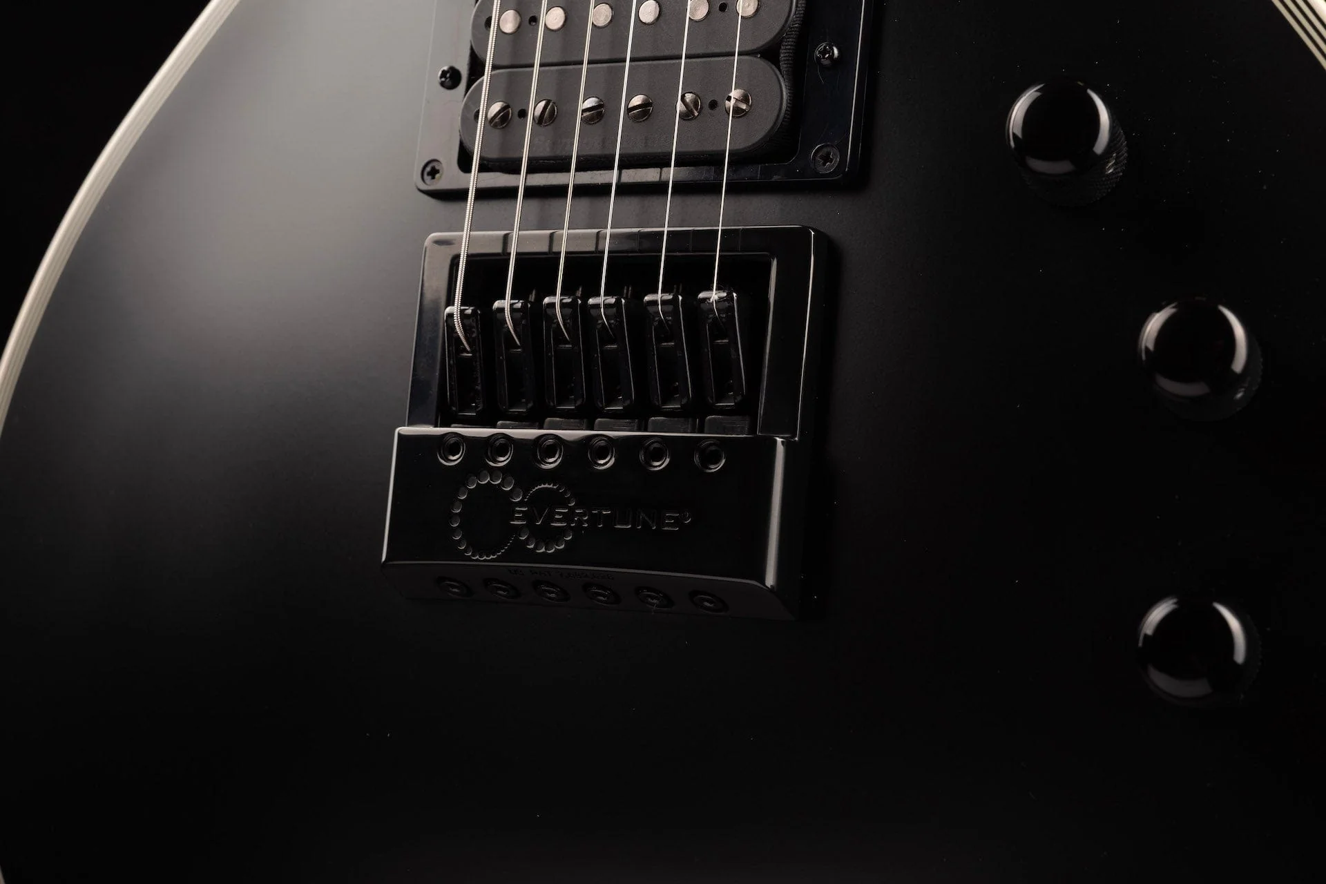 Used ESP Eclipse E-II Evertune Black Satin with OHSC - Image 4