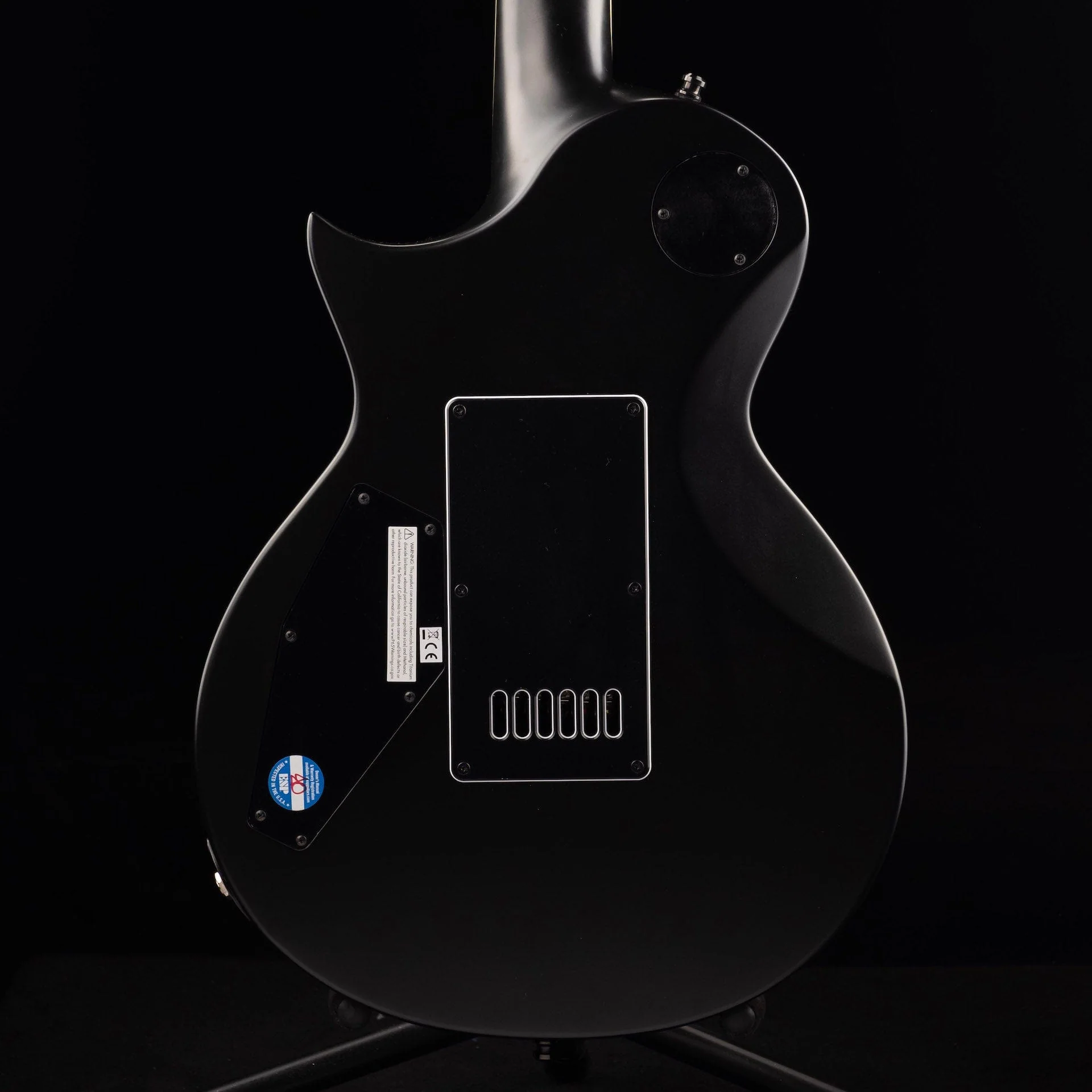 Used ESP Eclipse E-II Evertune Black Satin with OHSC - Image 7