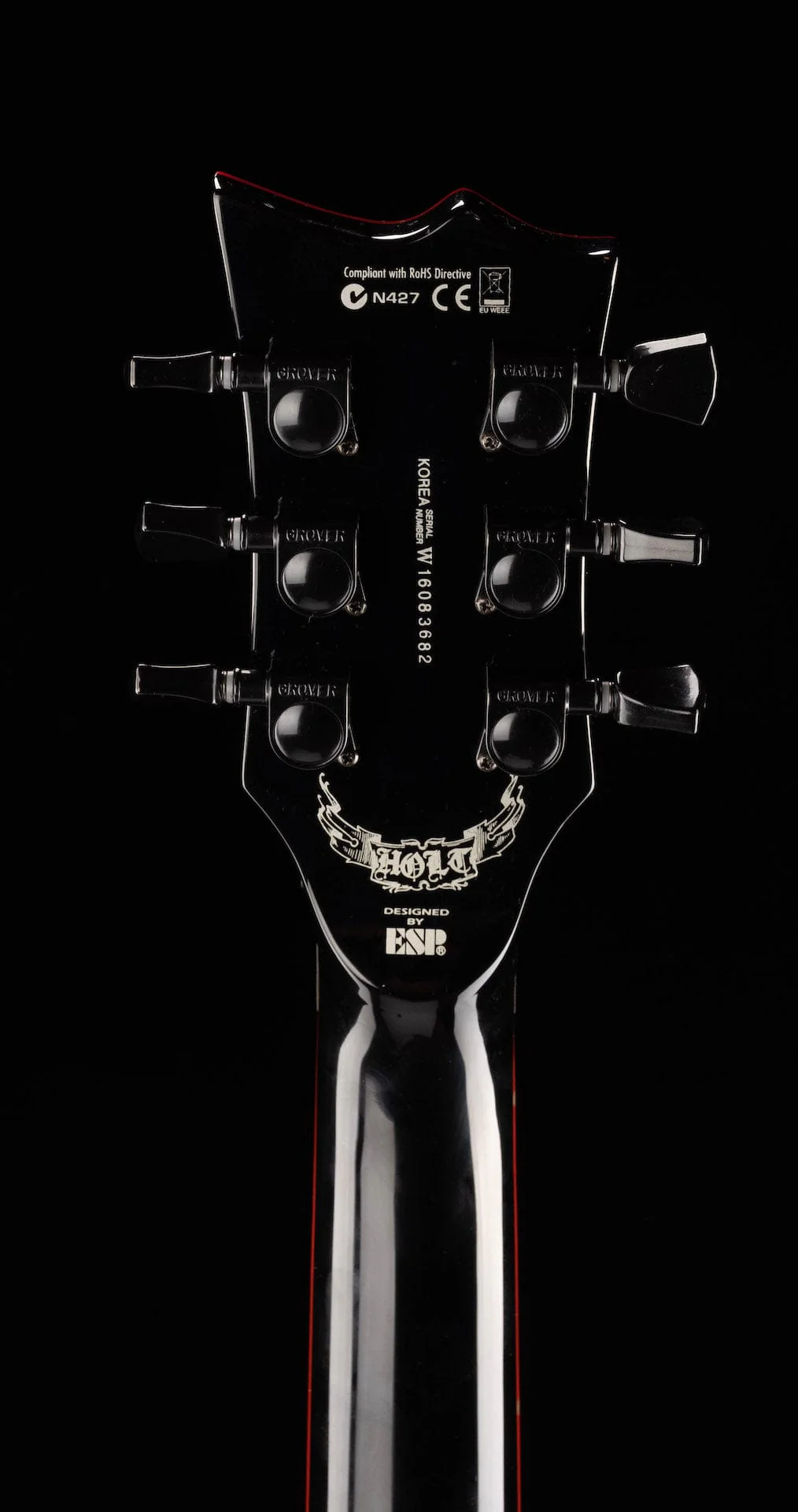 Used ESP LTD Gary Holt GH-600 Black With HSC - Image 12