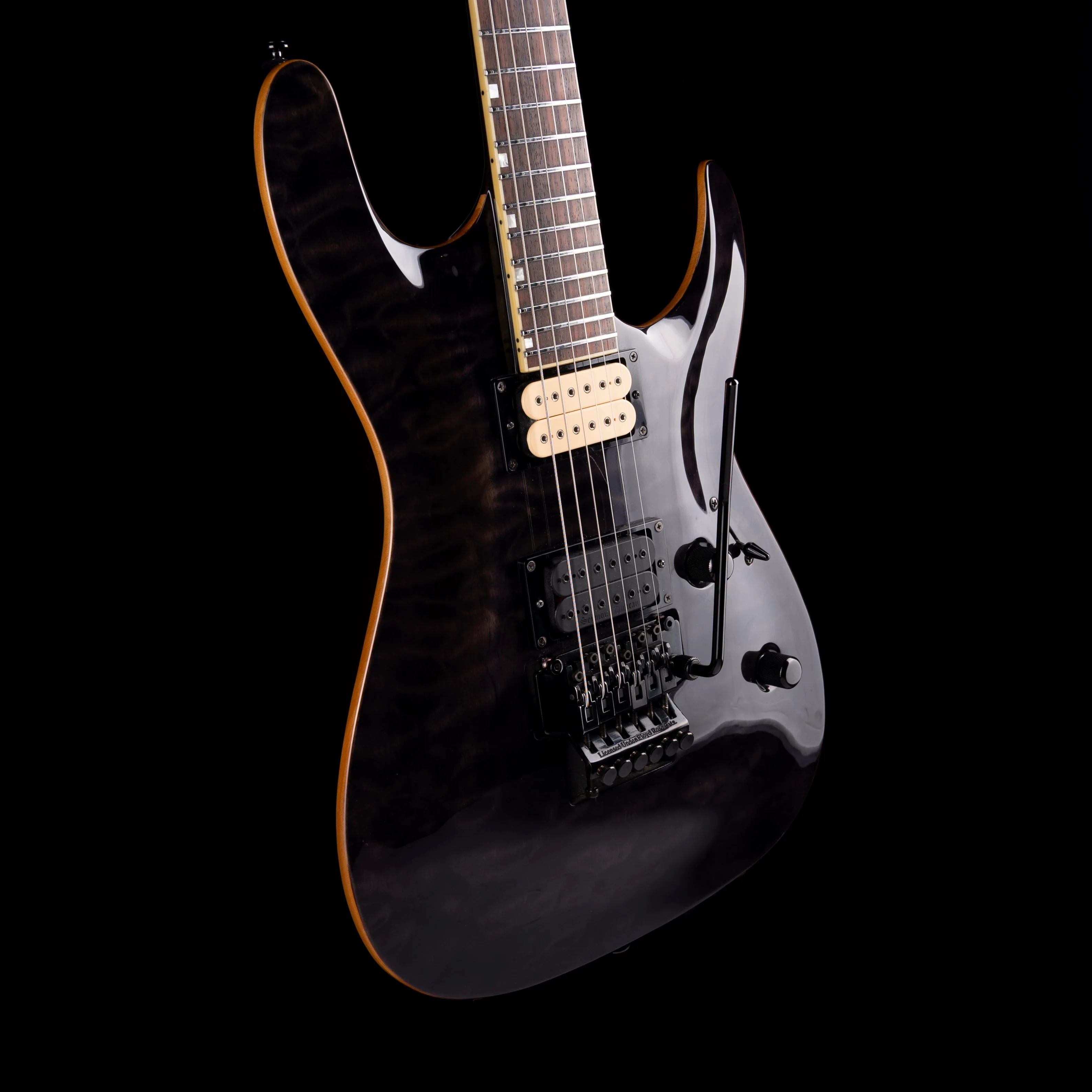 Used ESP LTD MH-250 Transparent Black With Case - Image 6