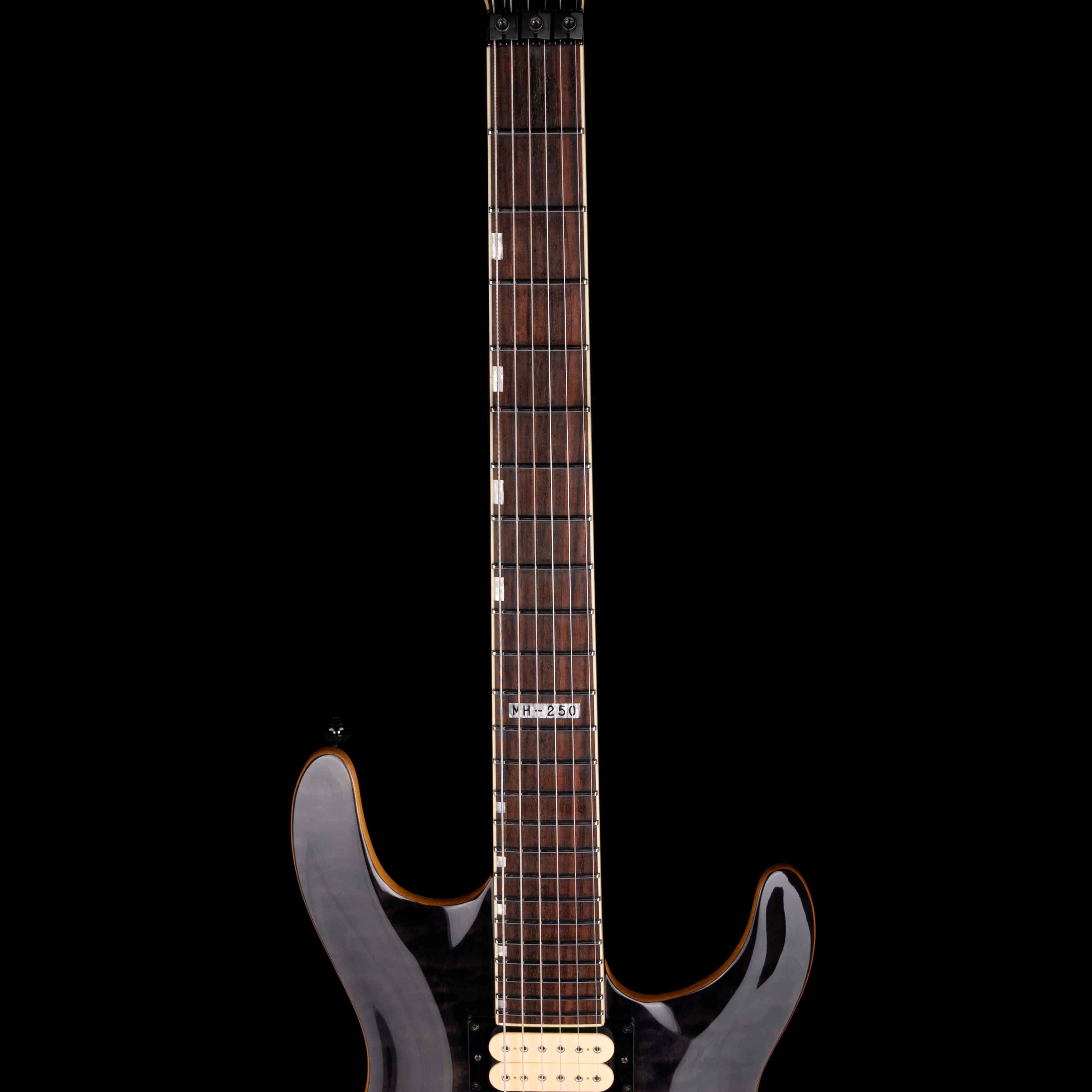 Used ESP LTD MH-250 Transparent Black With Case - Image 7