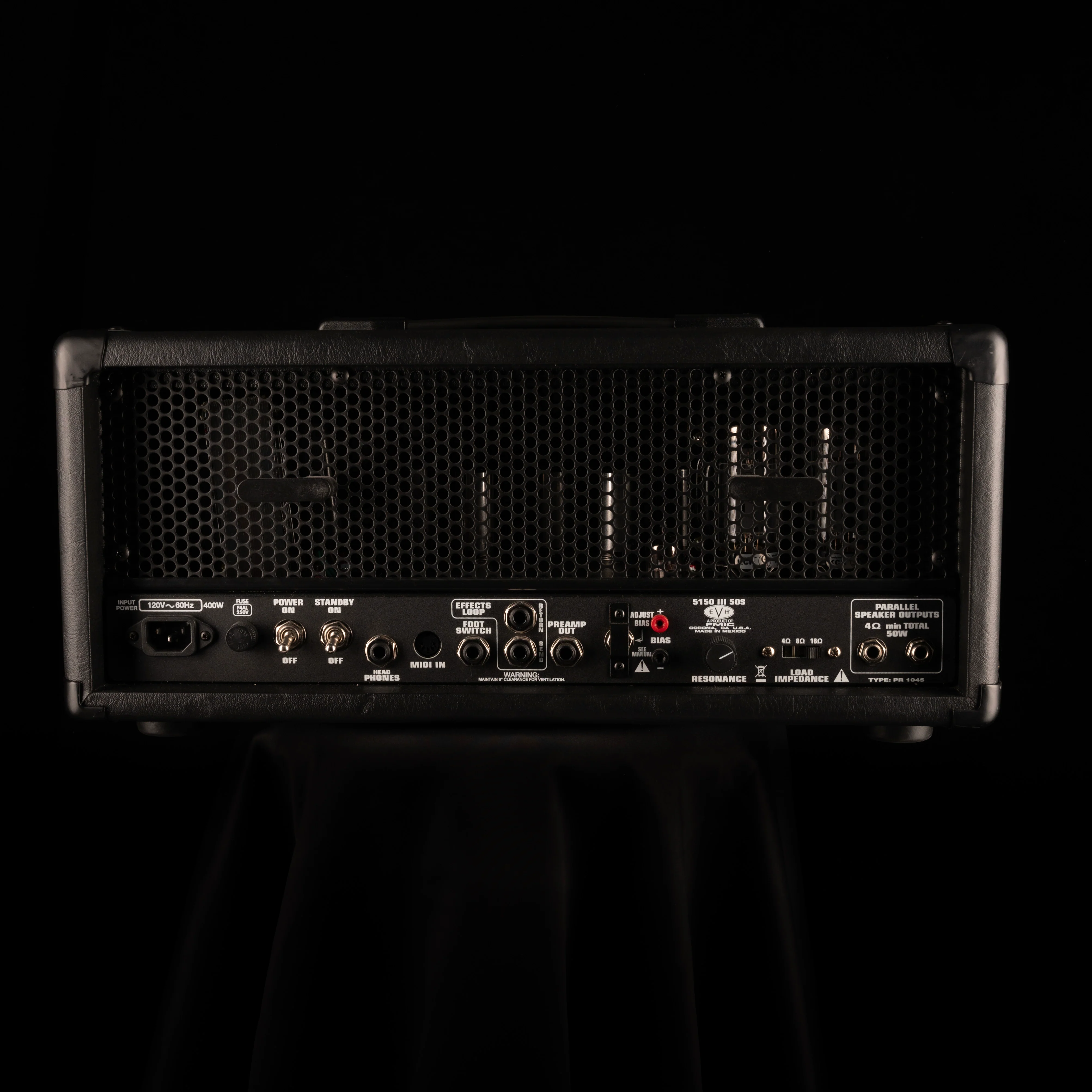 Used EVH 5150III 50S 6L6 Head Black with Footswitch - Image 6