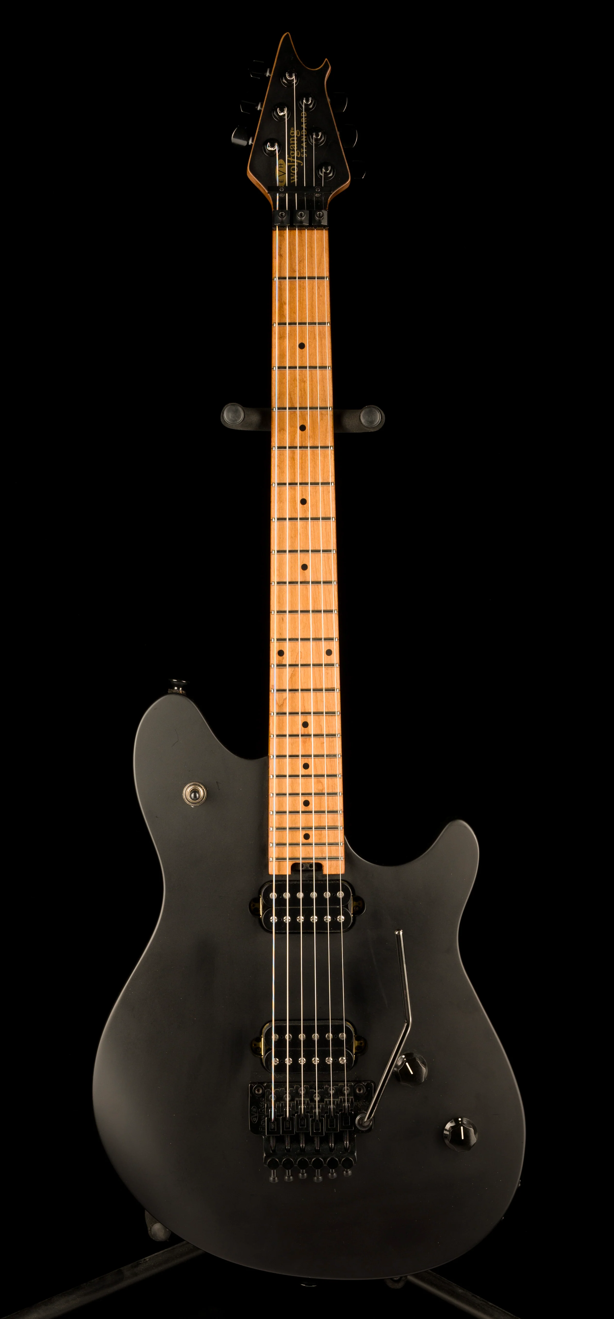 Used EVH Wolfgang WG Standard Bomber Black with Gig Bag - Image 2