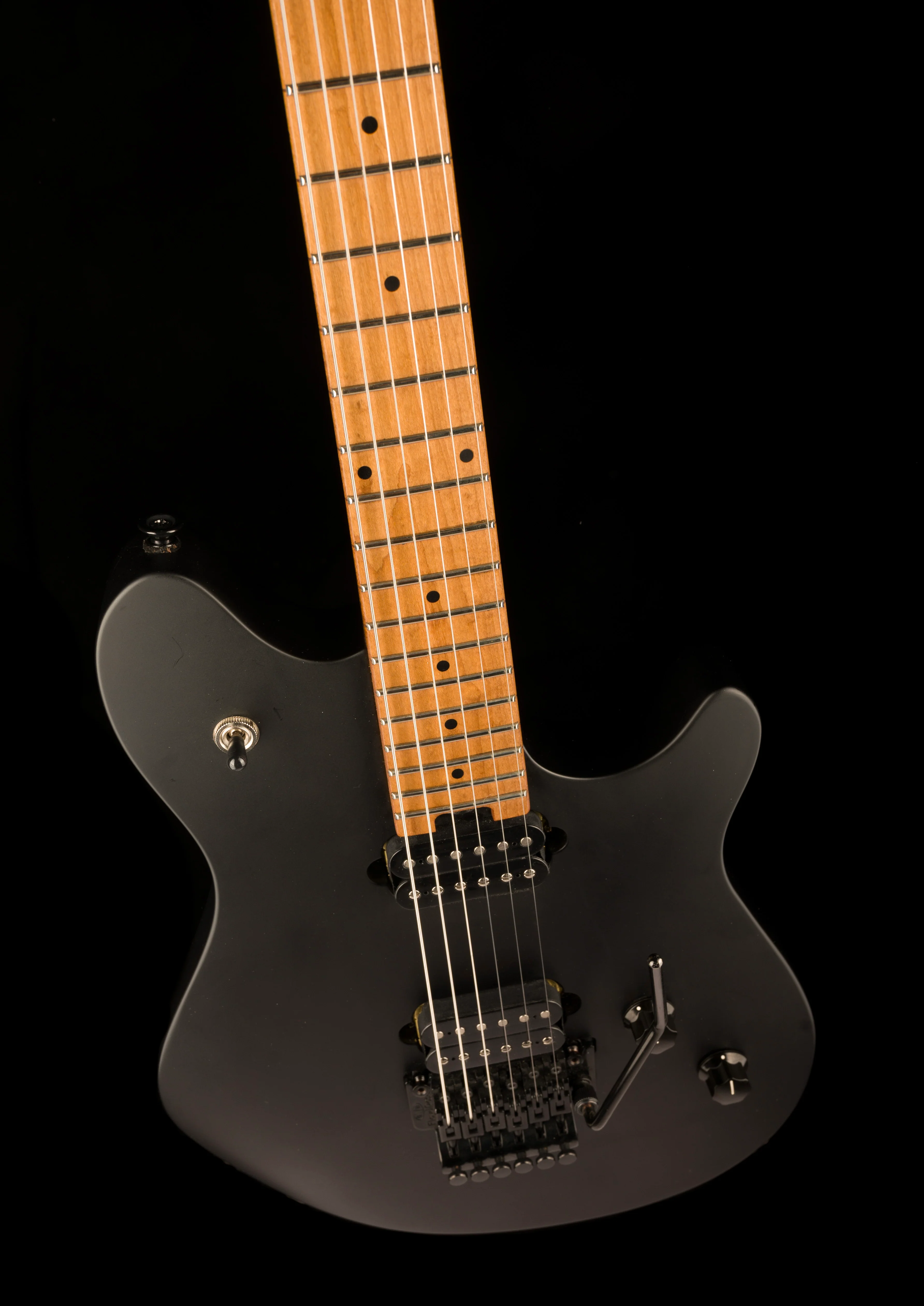 Used EVH Wolfgang WG Standard Bomber Black with Gig Bag - Image 4