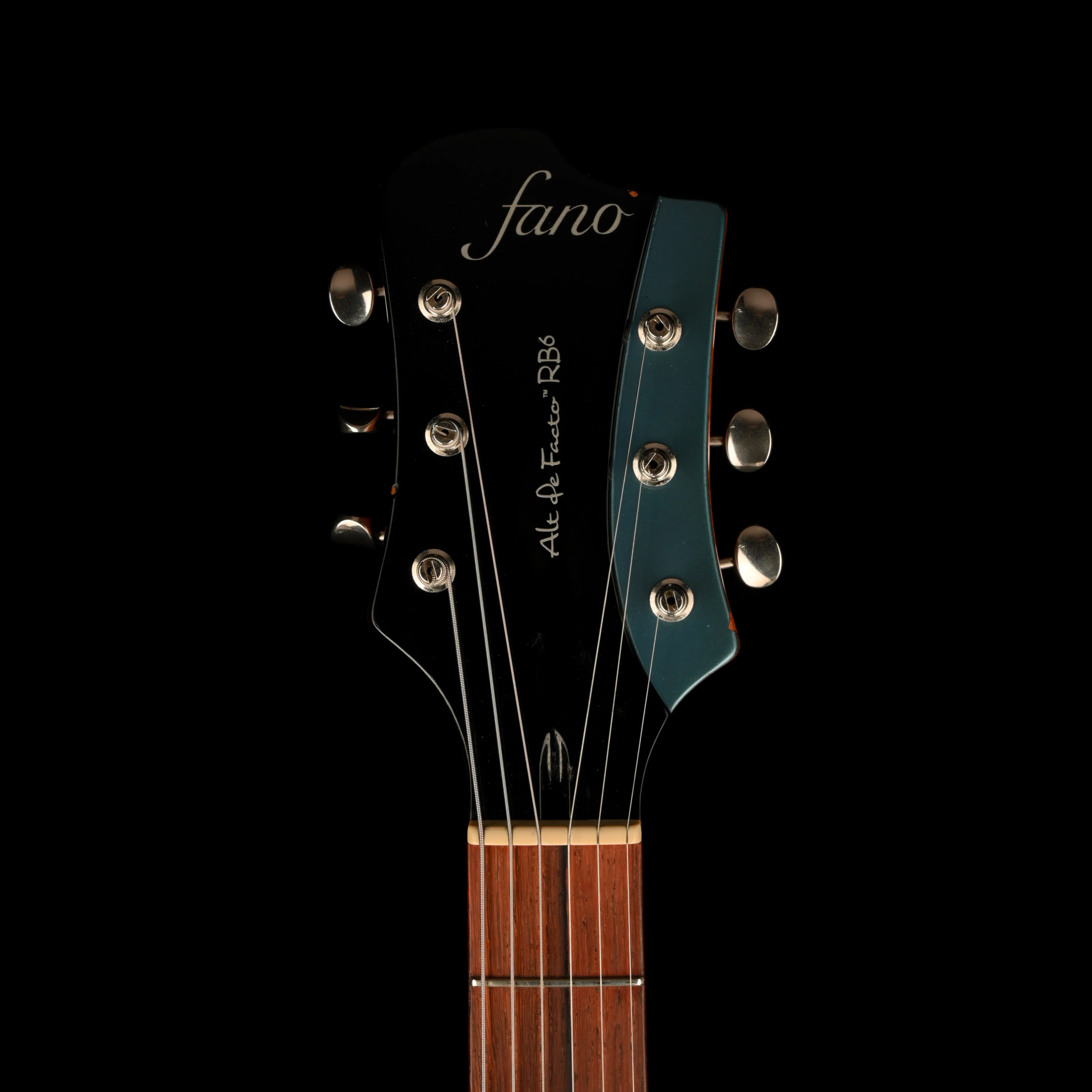 Used Fano Alt de Facto RB6 Pelham Blue Electric Guitar With OHSC - Image 13