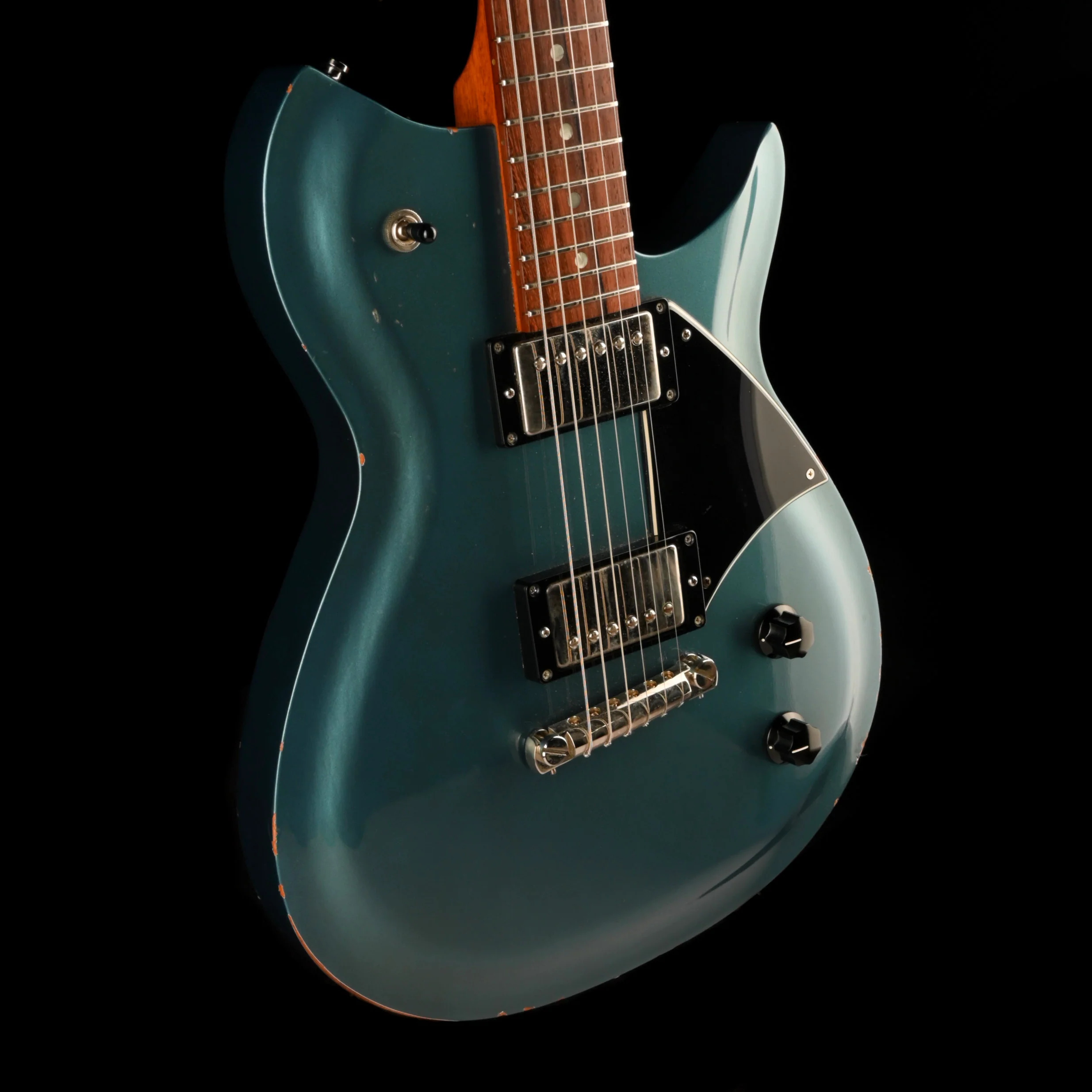 Used Fano Alt de Facto RB6 Pelham Blue Electric Guitar With OHSC - Image 7