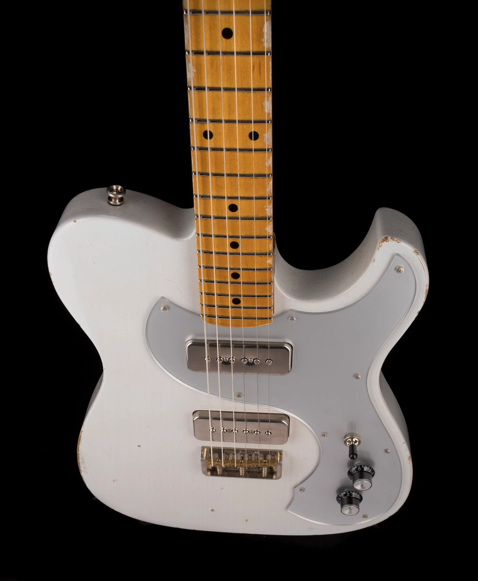 Used Fano Oltre Series TC6 P90 Light Distress Sonic Mary with Gig Bag - Image 4