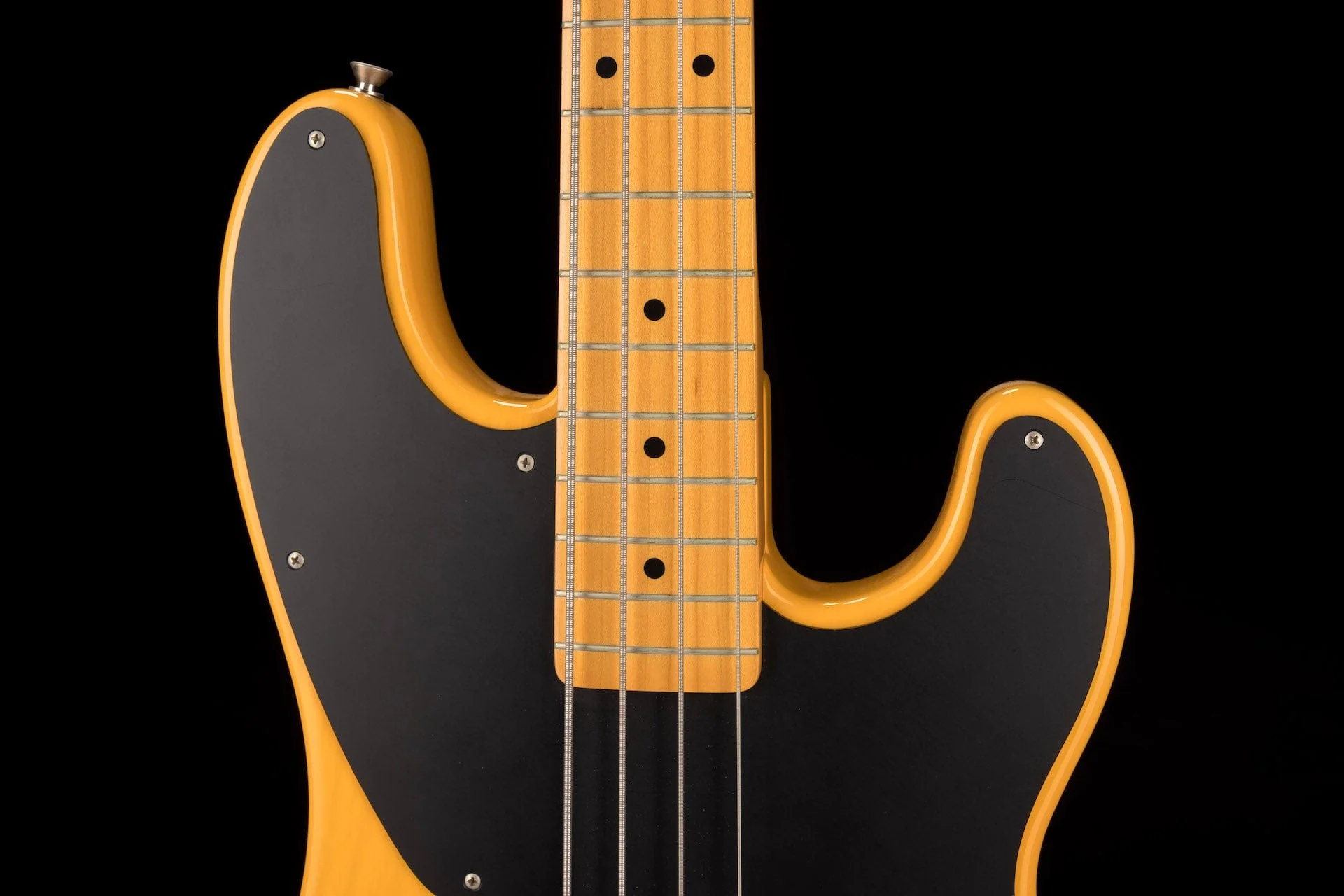 Used Fender 1951 Precision Bass Butterscotch Blonde Made in Japan with Case - Image 11