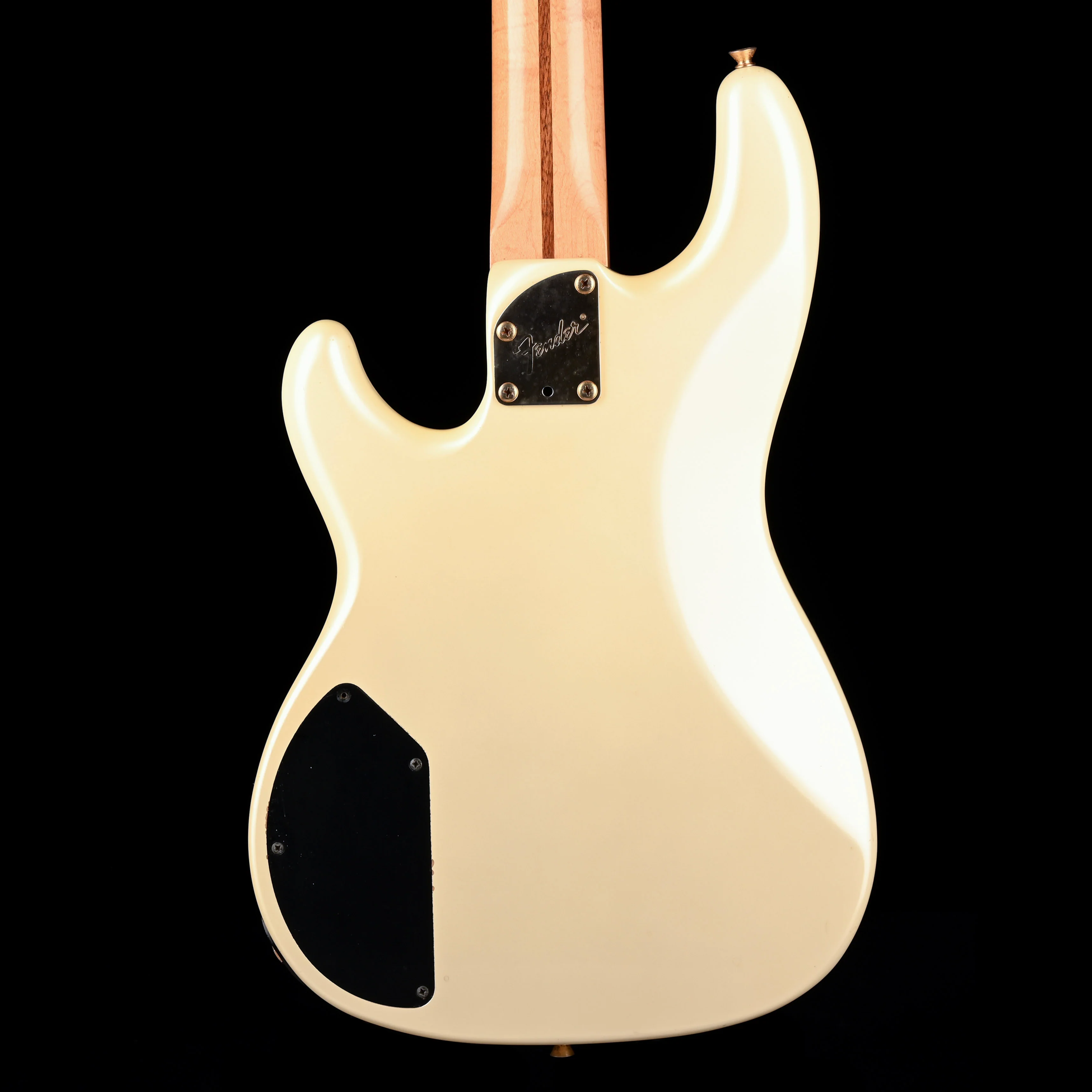 Used Fender 1990 Made In Japan Precision Bass Lyte Frost White With Gig Bag - Image 13