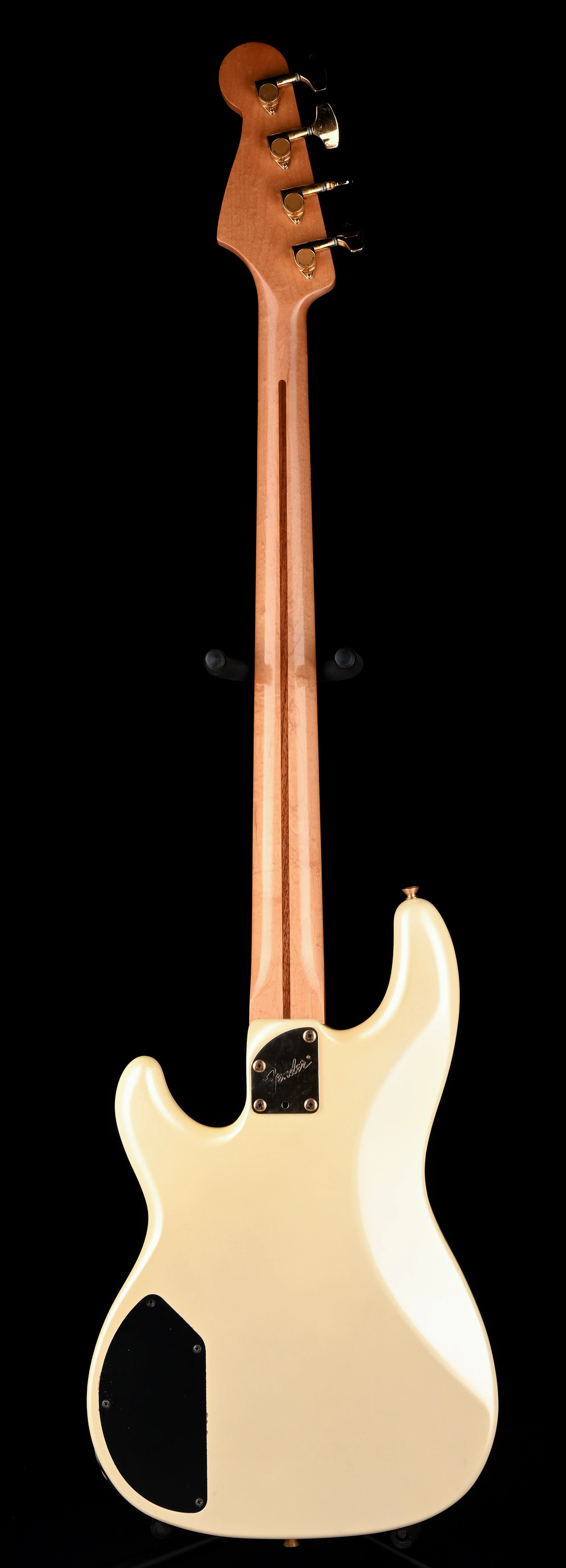 Used Fender 1990 Made In Japan Precision Bass Lyte Frost White With Gig Bag - Image 14