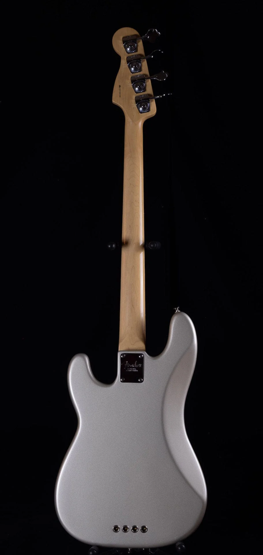 Used Fender 2005 Fender American Series Precision Bass Chrome Silver With OHSC - Image 5