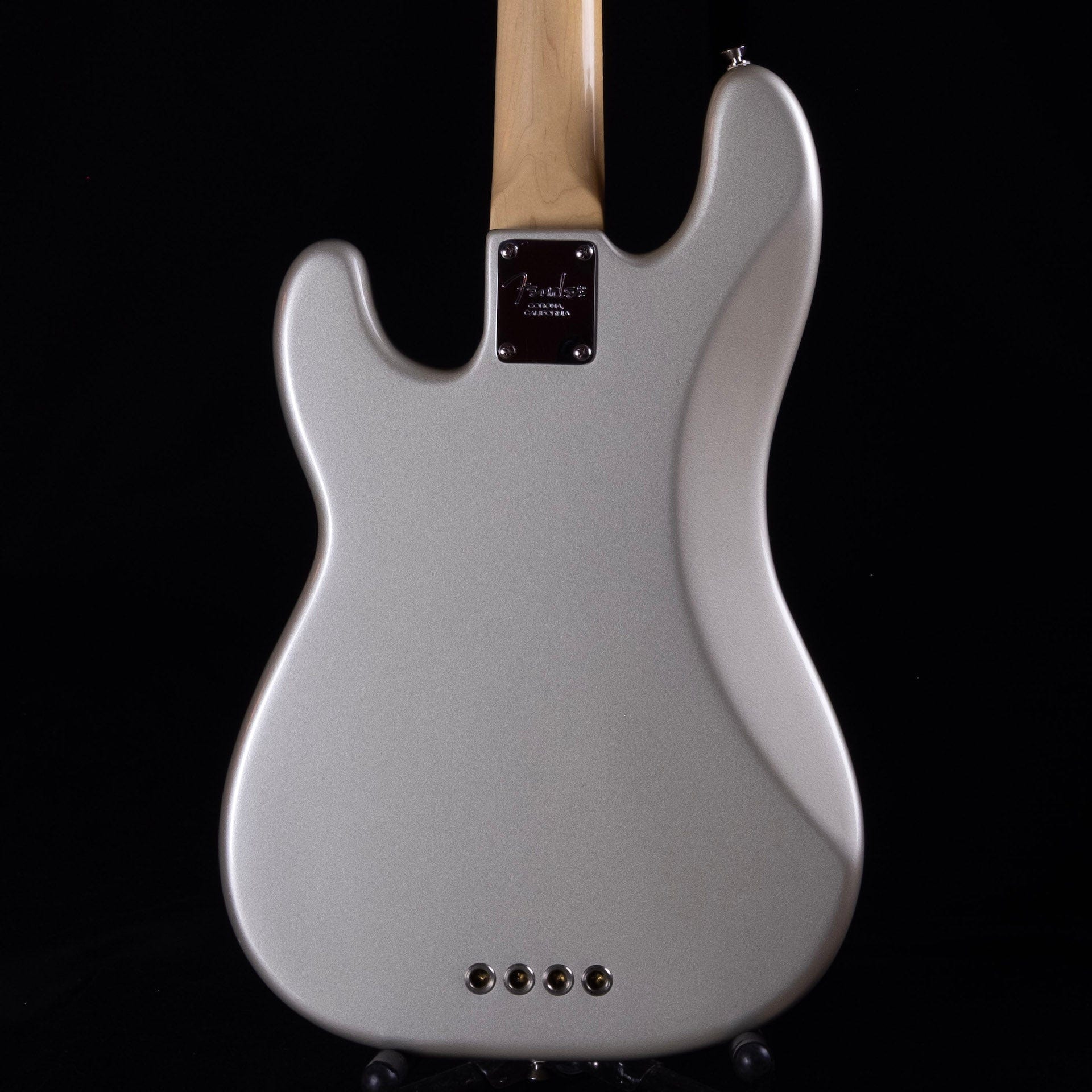 Used Fender 2005 Fender American Series Precision Bass Chrome Silver With OHSC - Image 6