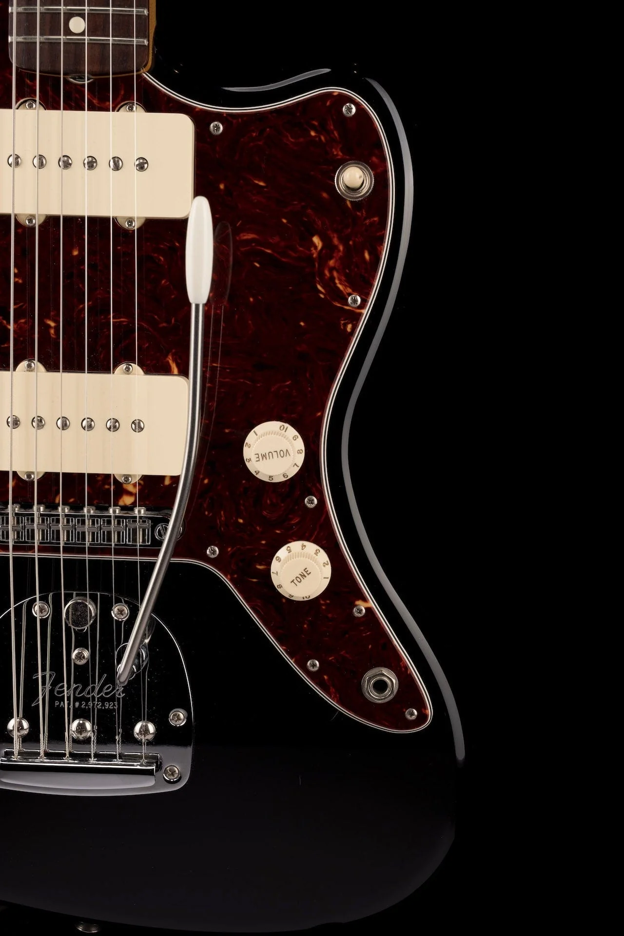 Used Fender 2014 Classic Player Jazzmaster Special Black with Gig Bag - Image 6