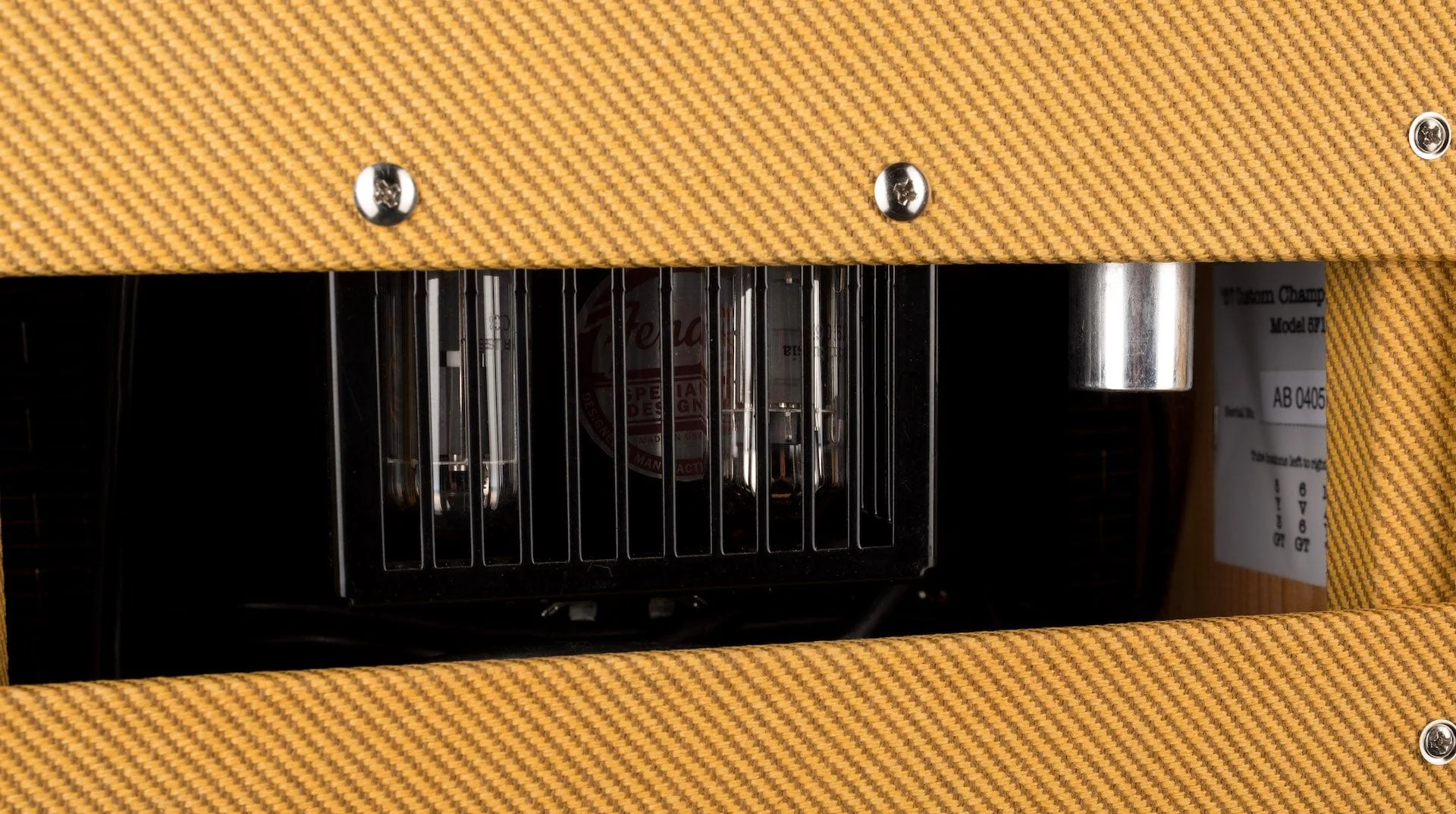 Used Fender 57 Custom Champ Tweed Guitar Amp Combo - Image 10