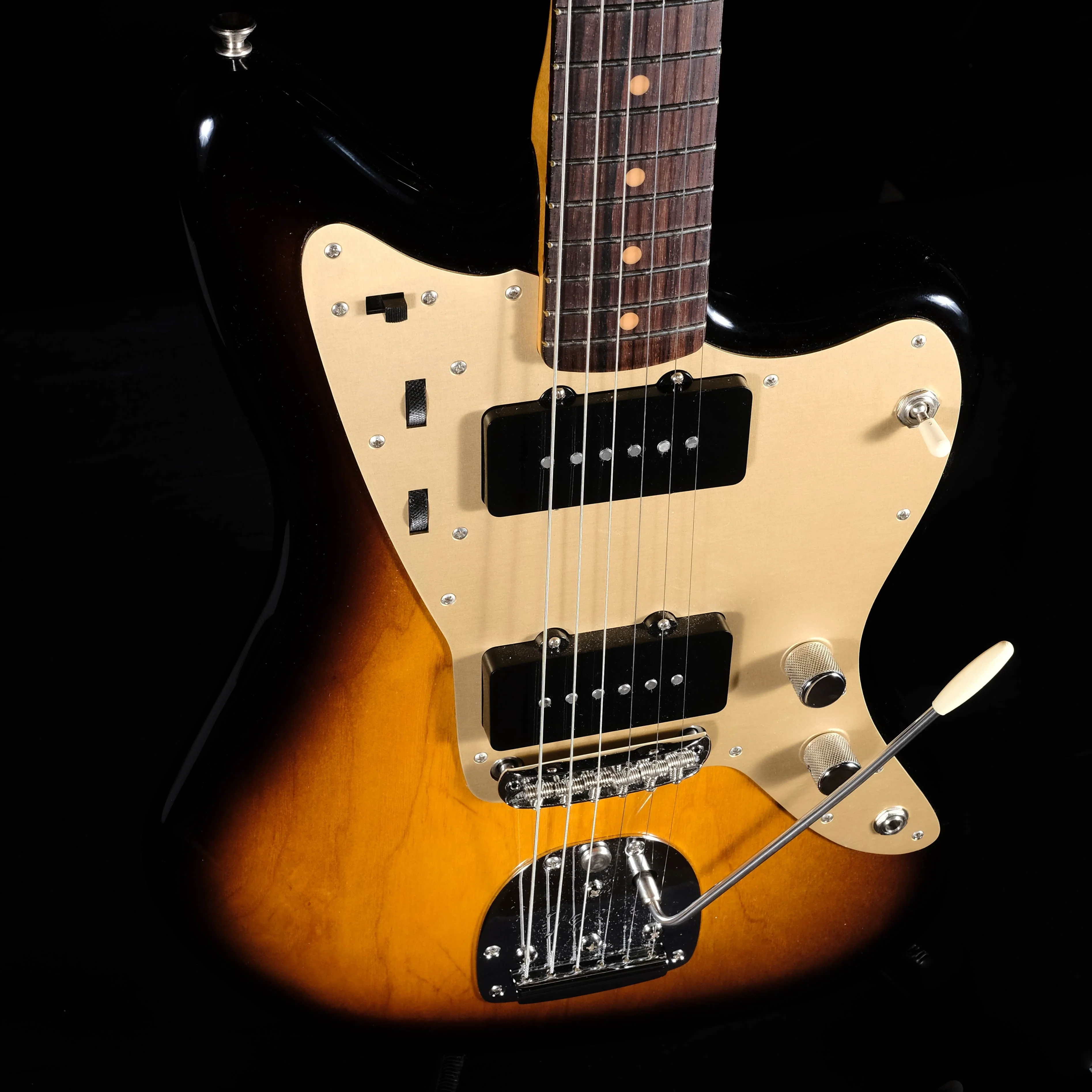 Used Fender 60th Anniversary '58 Jazzmaster Sunburst Electric Guitar W/ OHSC - Image 6