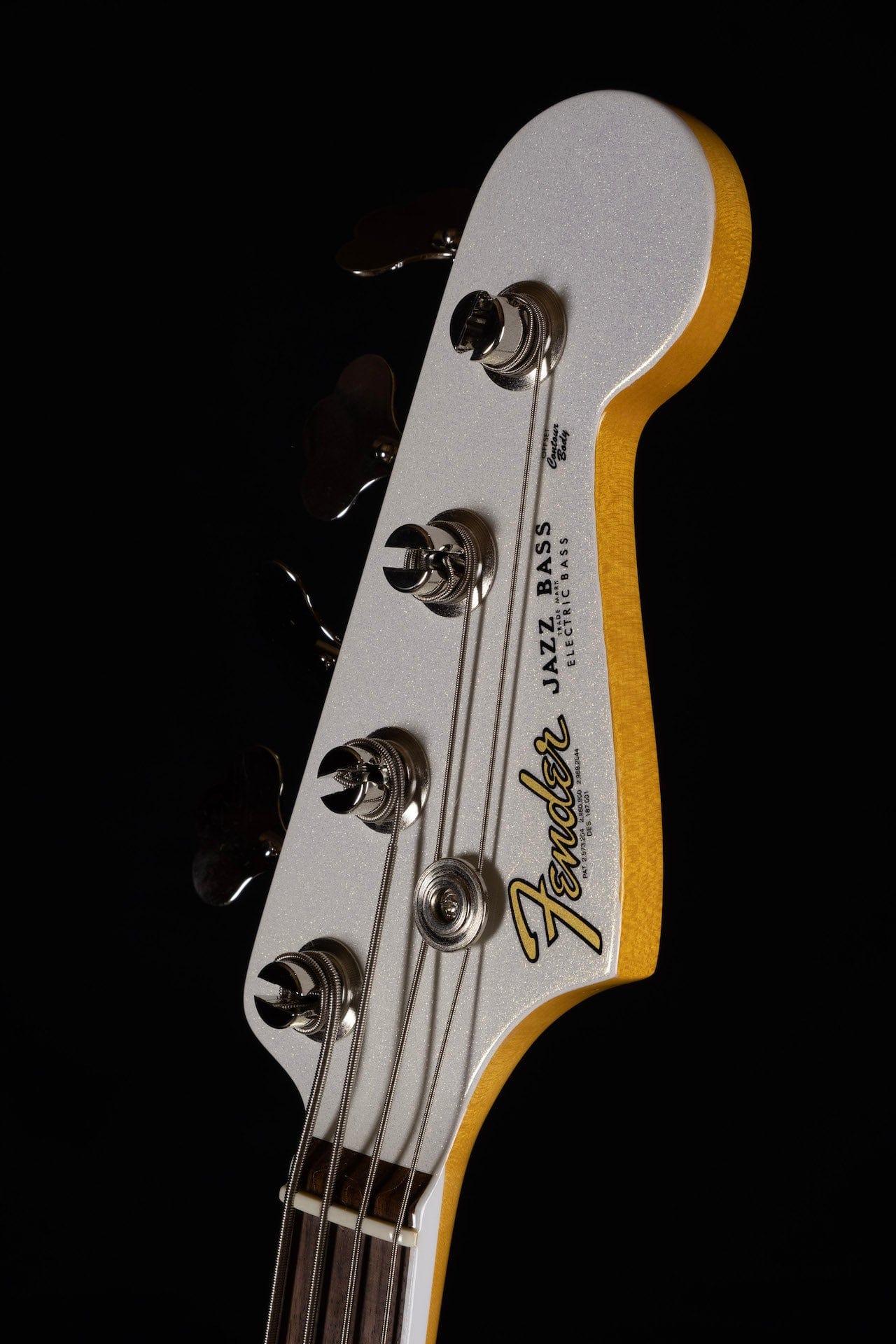 Used Fender 60th Annviersary 60's Jazz Bass Arctic Pearl with Case - Image 14