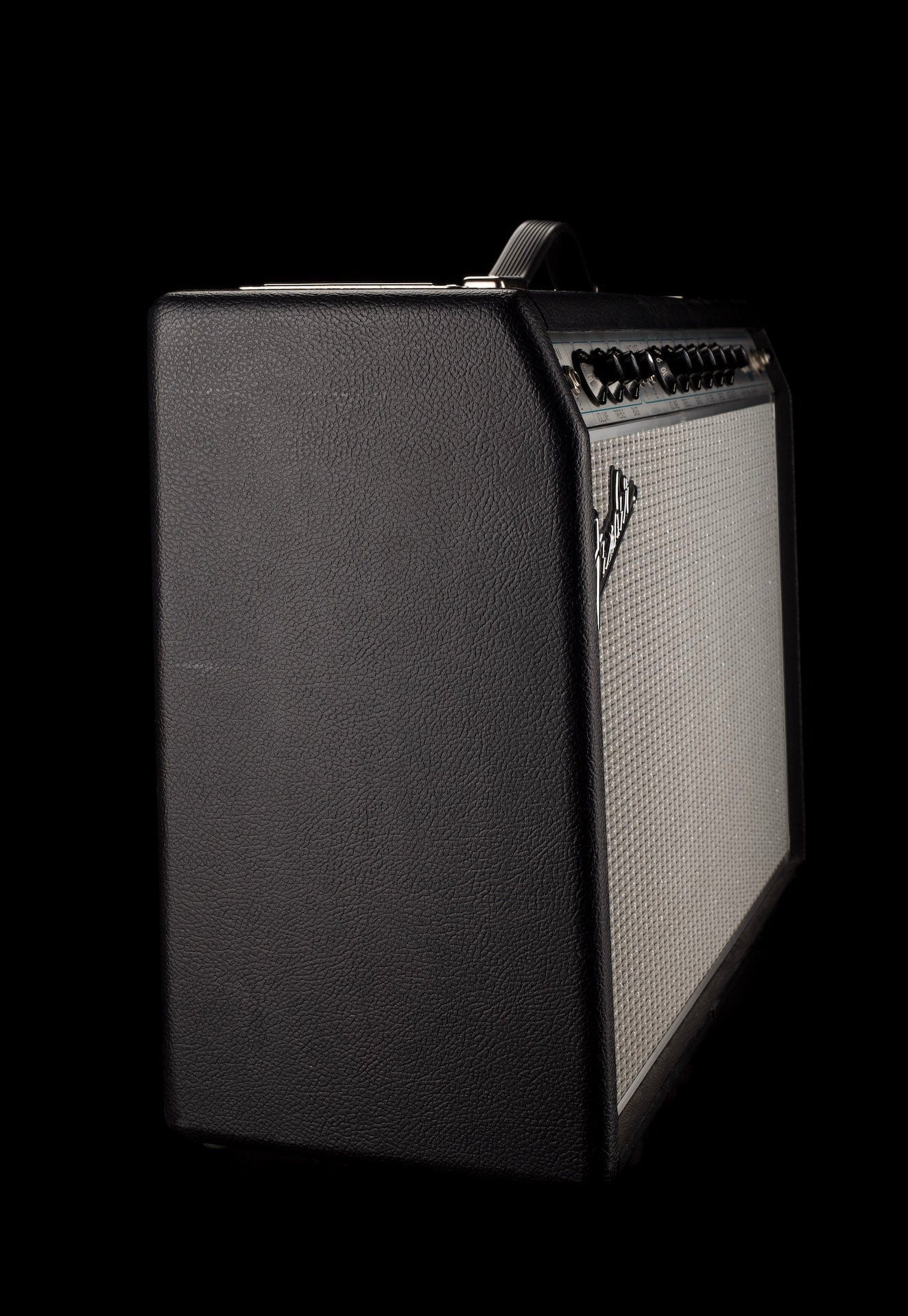 Used Fender ’68 Custom Deluxe Reverb Guitar Amp Combo with Footswitch - Image 8