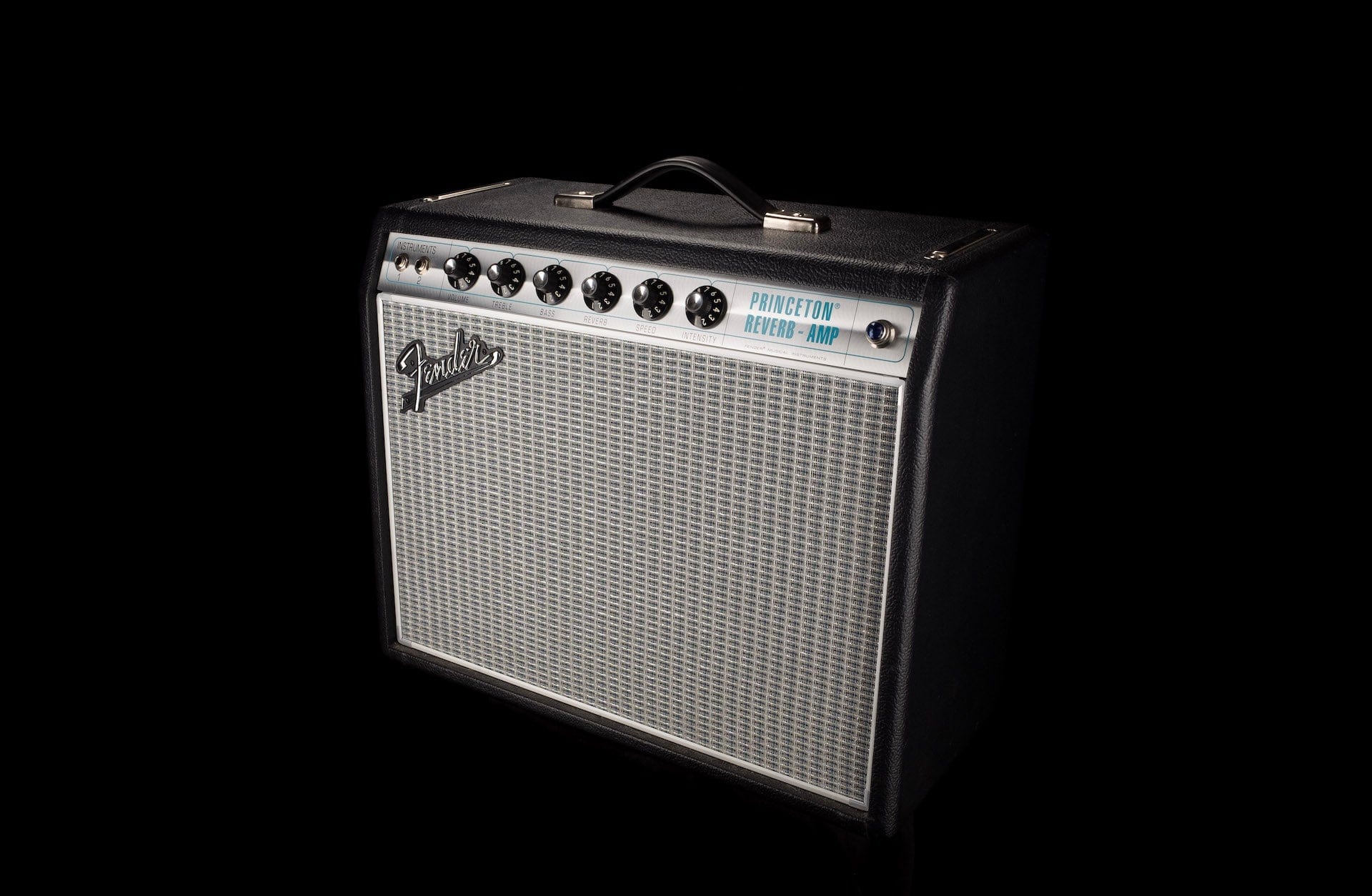 Used Fender ‘68 Custom Princeton Reverb Guitar Amp Combo - Image 2