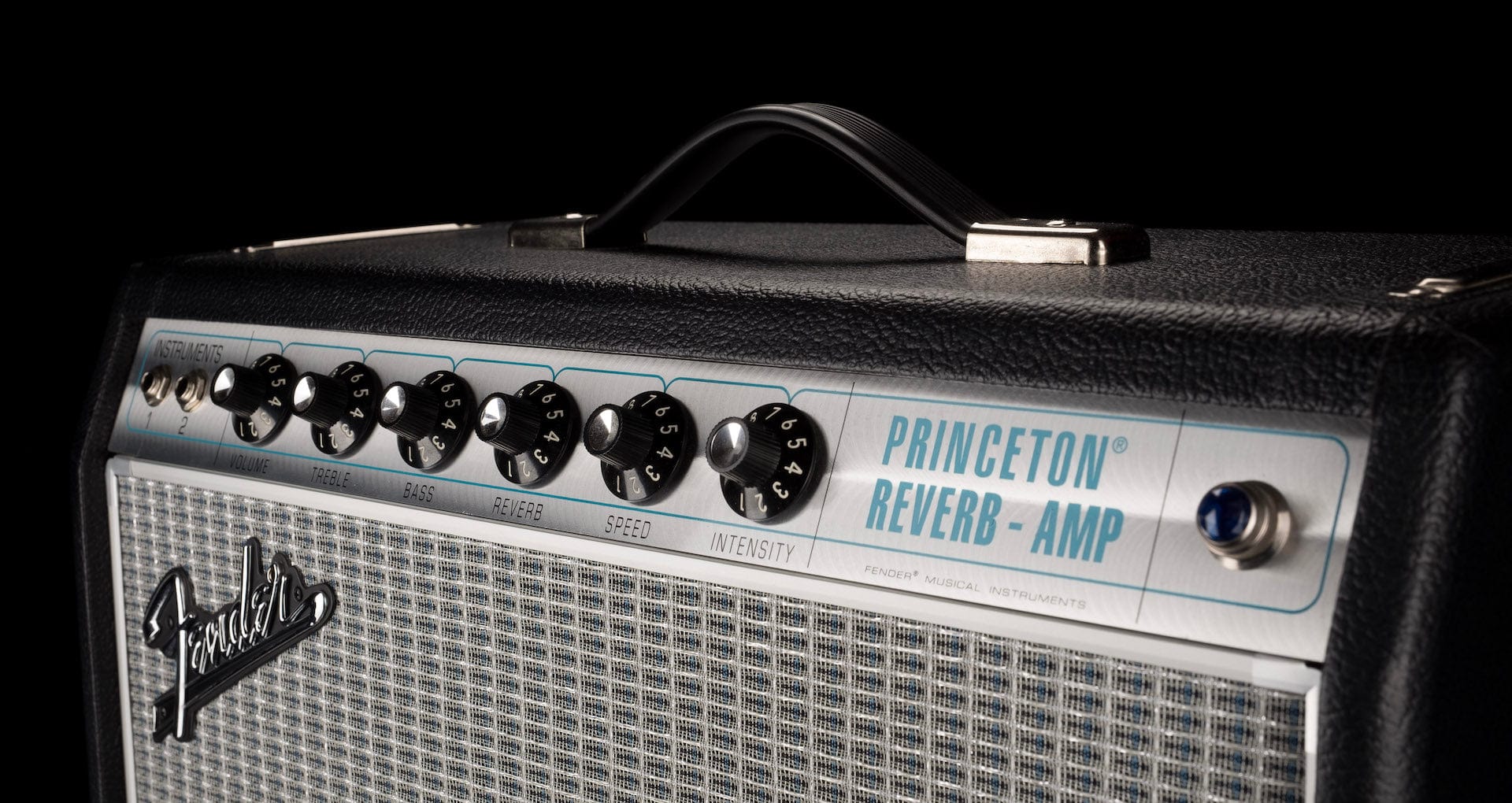 Used Fender ‘68 Custom Princeton Reverb Guitar Amp Combo - Image 3