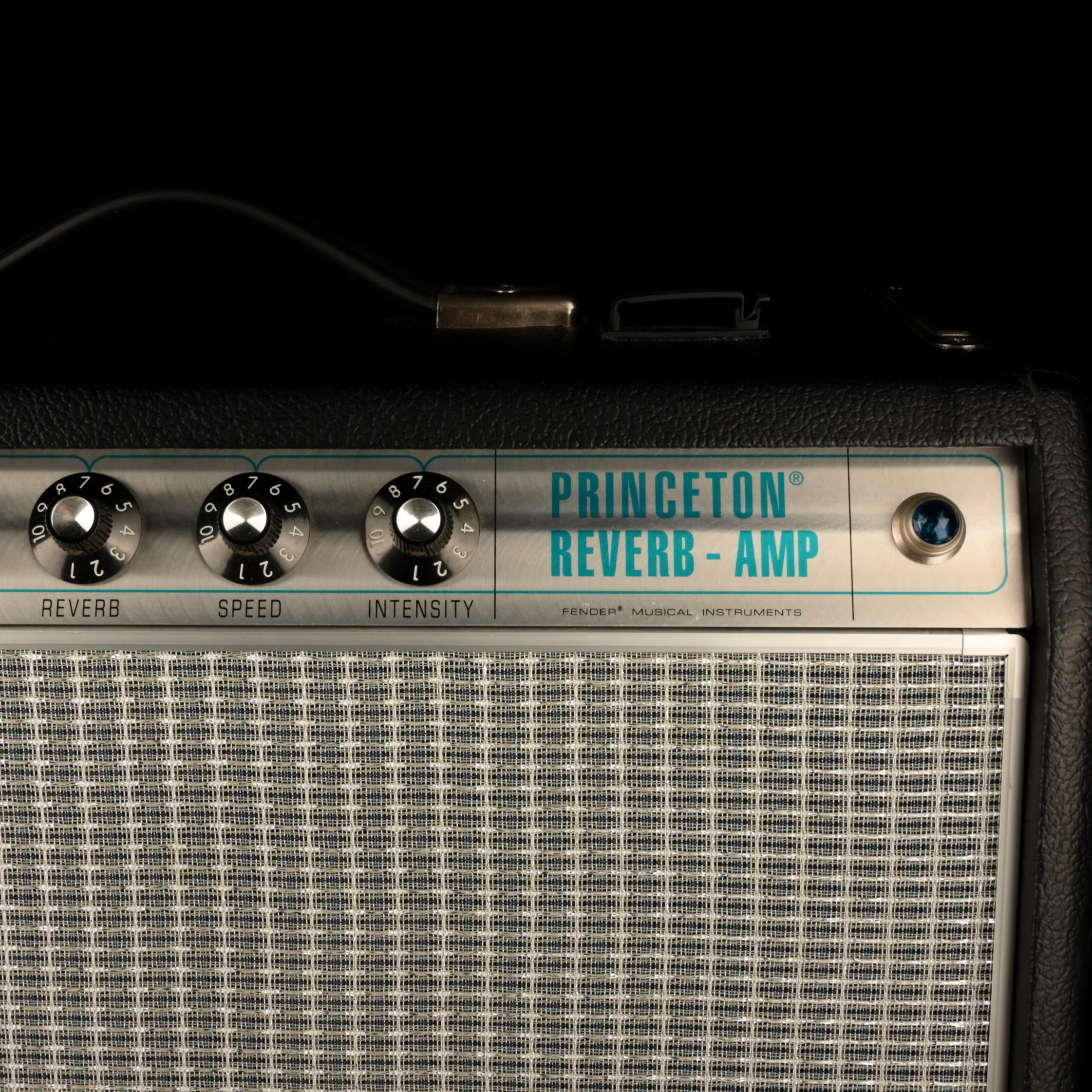 Used Fender '68 Custom Princeton Reverb Amp With Alessandro Mod with Footswitch - 2 - Image 5
