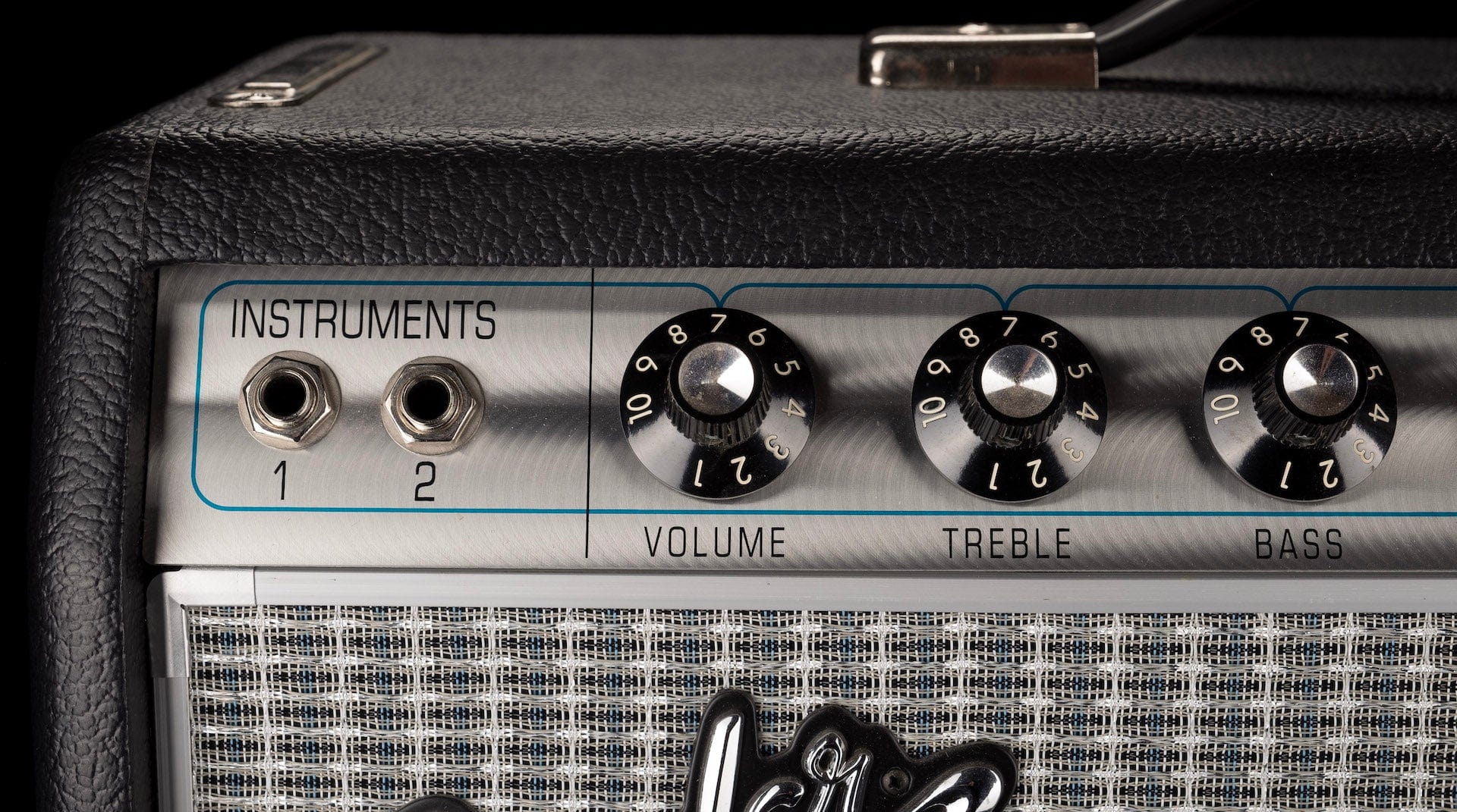 Used Fender ’68 Custom Princeton Reverb Guitar Amp Combo With Cover - Image 4