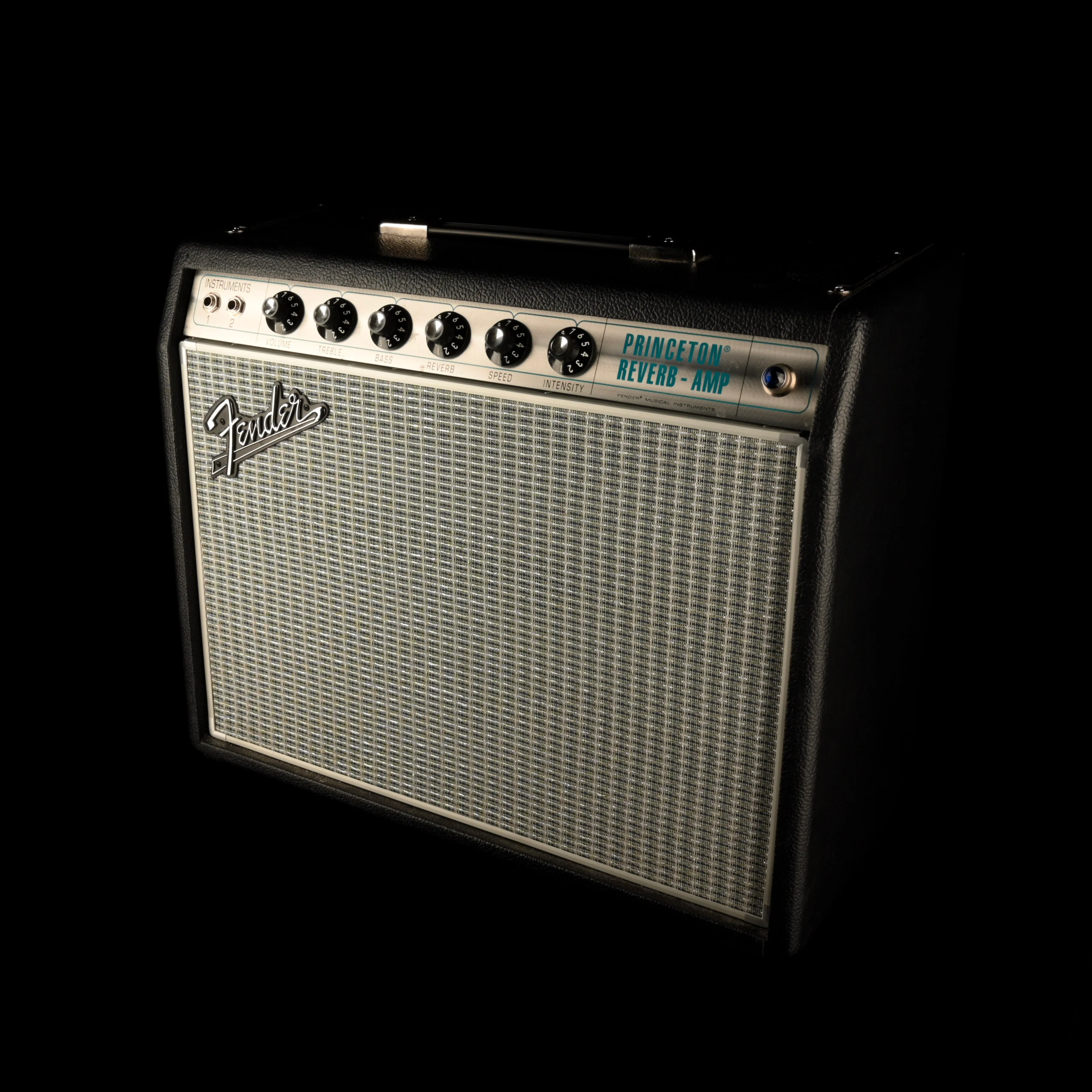 Used Fender '68 Custom Princeton Reverb With Celestion Greenback Guitar Amp Combo - Image 2