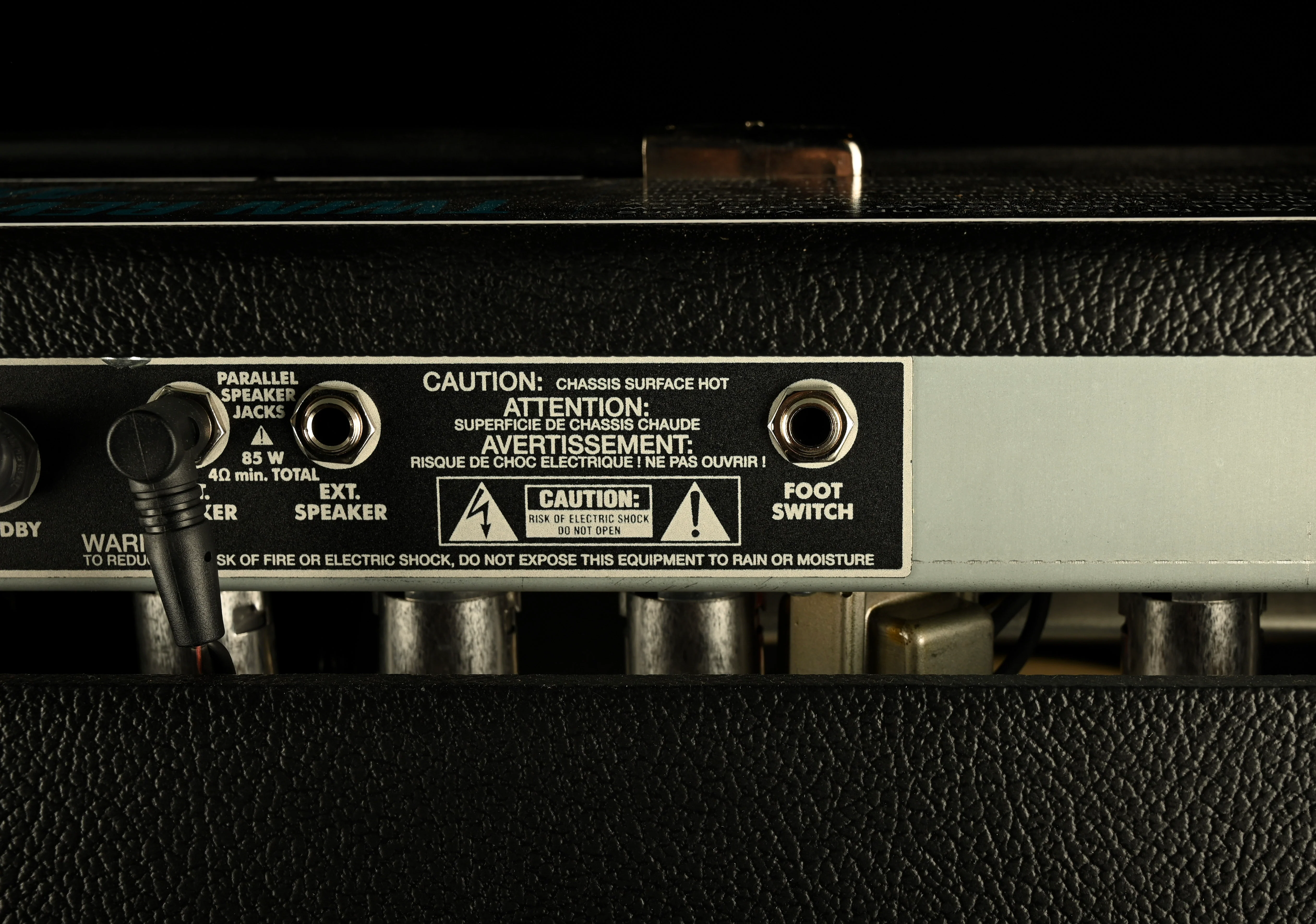 Used Fender '68 Custom Twin Reverb Guitar Amp Combo with Footswitch - Image 13