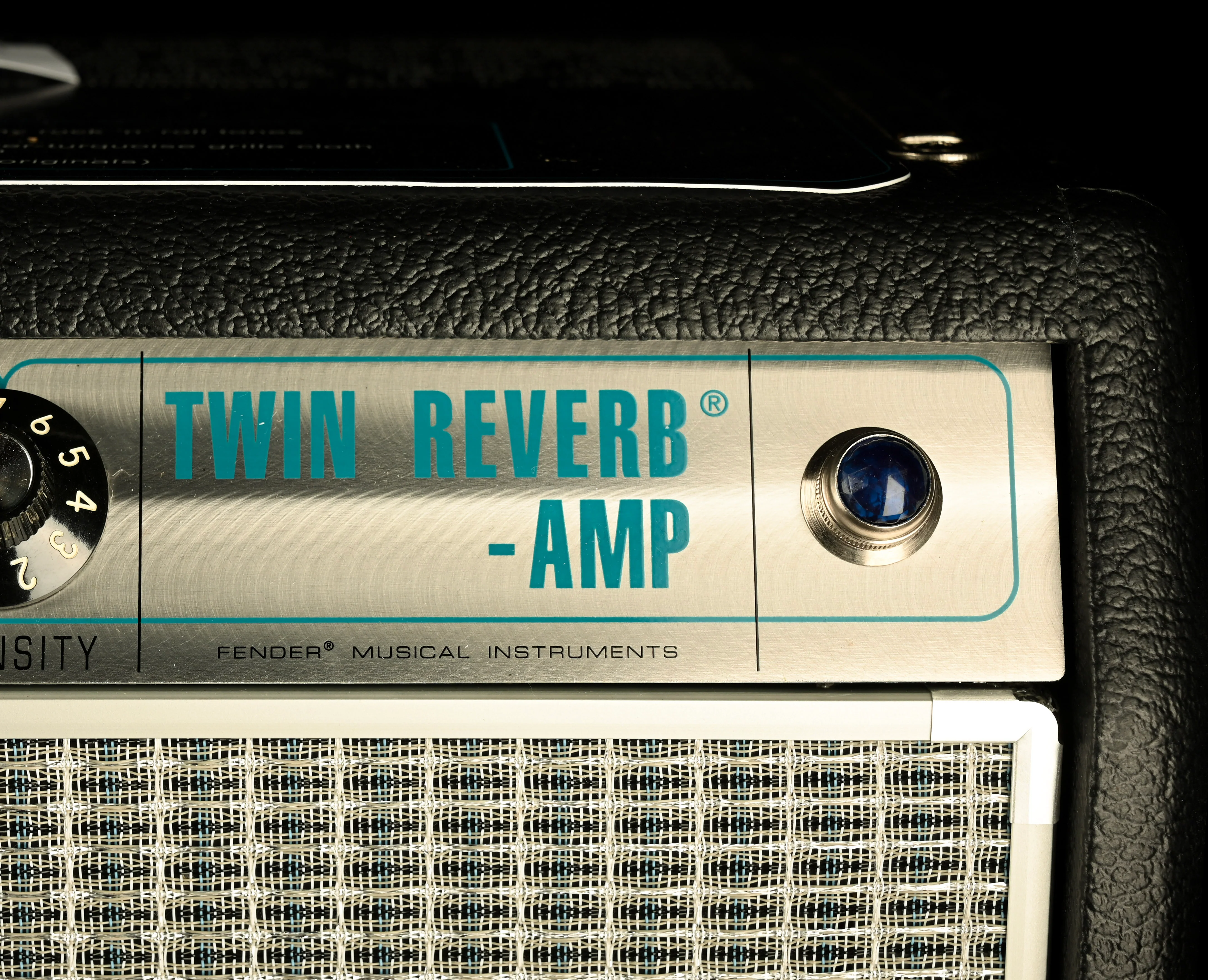 Used Fender '68 Custom Twin Reverb Guitar Amp Combo with Footswitch - Image 6