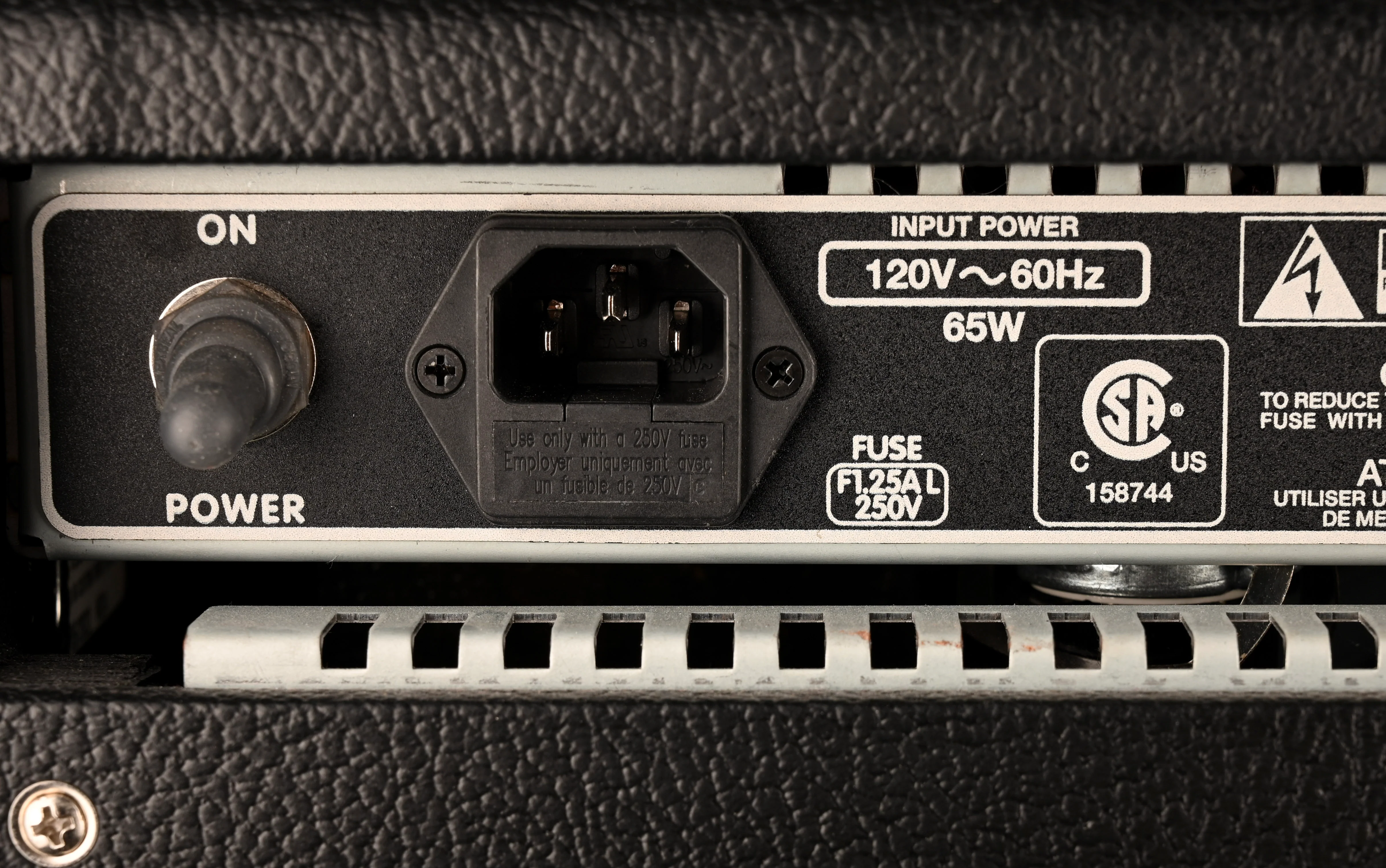 Used Fender '68 Custom Vibro Champ Reverb Black Guitar Amp Combo - Image 10