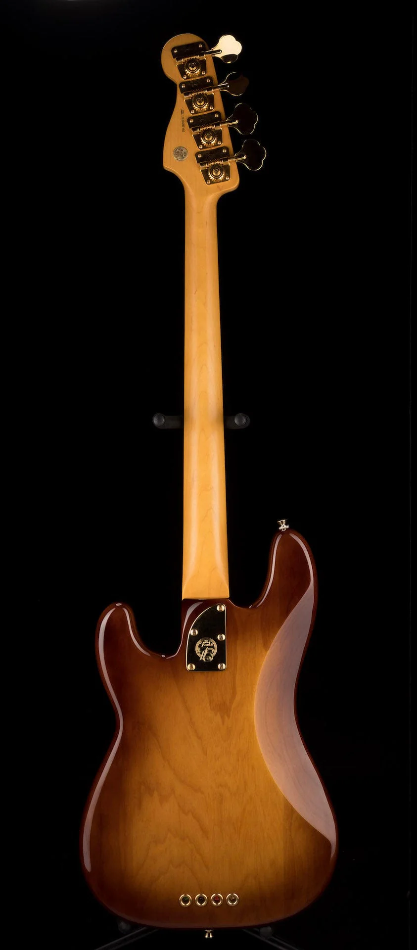 Used Fender 75th Anniversary Commemorative Precision Bass 2-Color Bourbon Burst with OHSC - Image 13