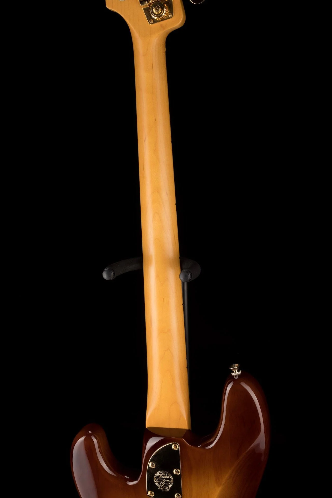Used Fender 75th Anniversary Commemorative Precision Bass 2-Color Bourbon Burst with OHSC - Image 15