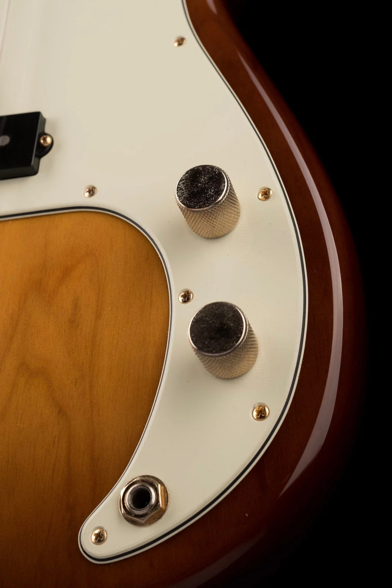 Used Fender 75th Anniversary Commemorative Precision Bass 2-Color Bourbon Burst with OHSC - Image 8