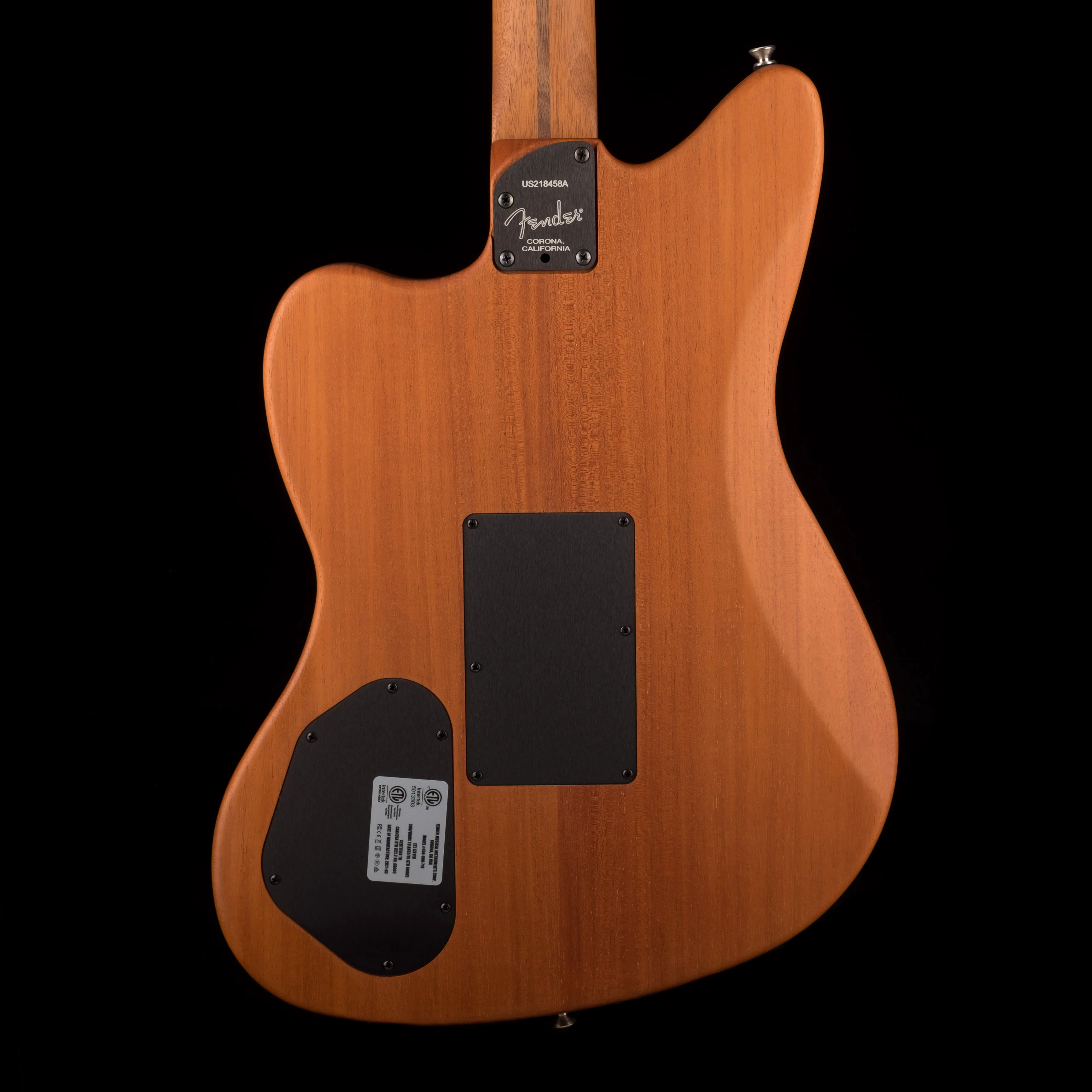 Used 2021 Fender Acoustasonic Jazzmaster Natural With Gig Bag - Image 13