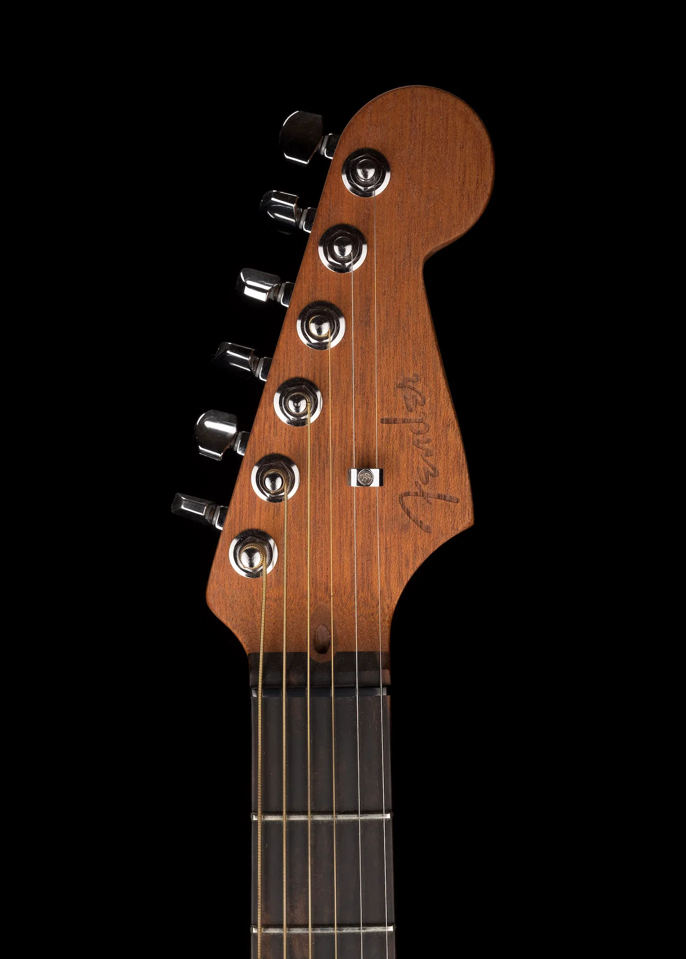 Used 202 Fender Acoustasonic Jazzmaster Ocean Turquoise With Gig Bag - Image 12