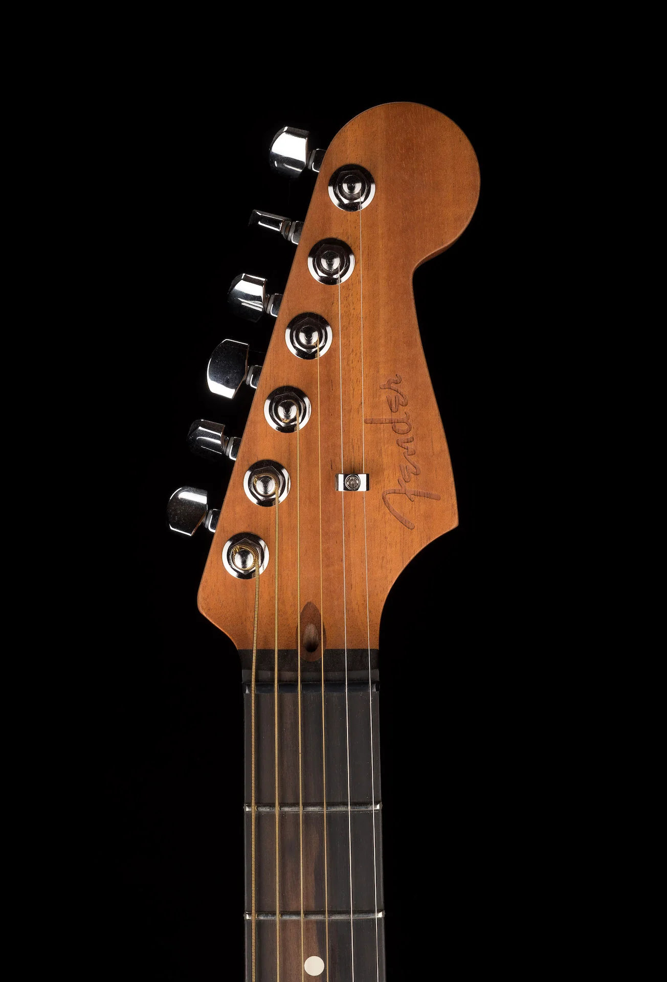 Used 2020 Fender Acoustasonic Stratocaster Sunburst With Gig Bag - Image 12