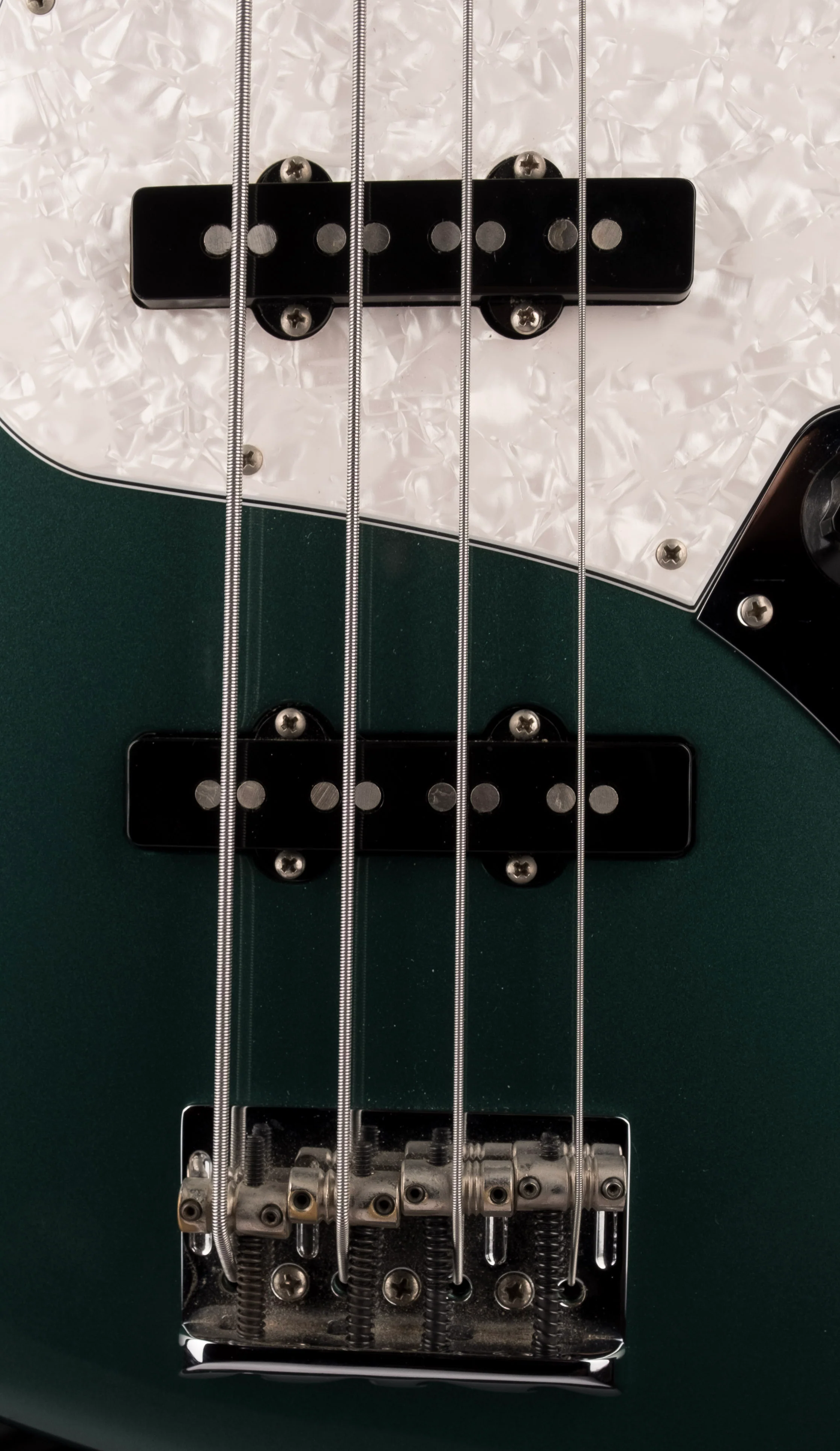 Used Fender Adam Clayton Jazz Bass Sherwood Green Metallic with OHSC - Image 7