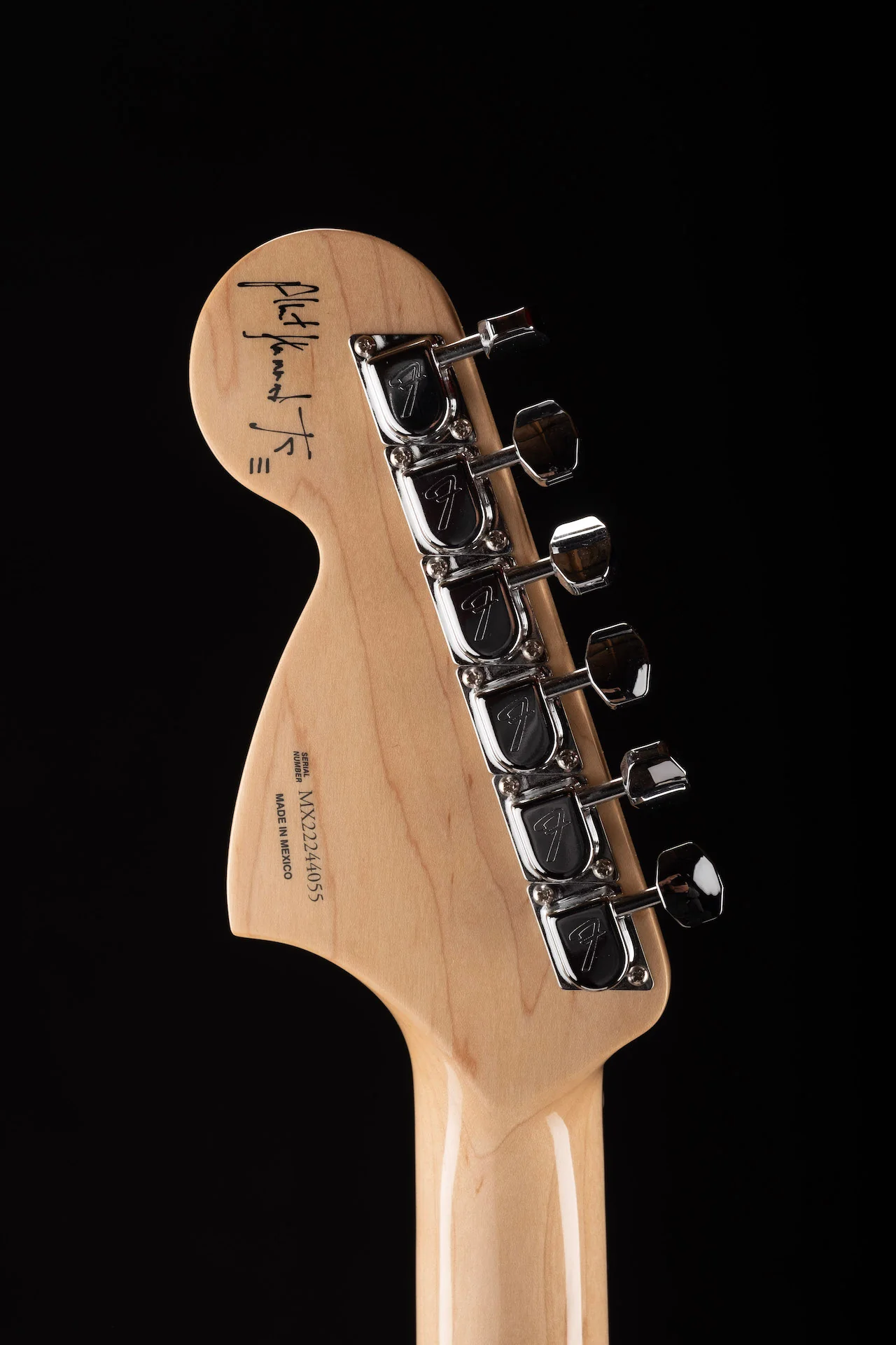 Used Fender Albert Hammond Jr. Stratocaster Olympic White with Gig Bag - Image 12