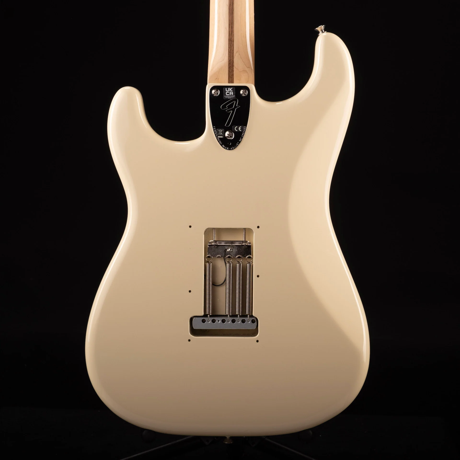 Used Fender Albert Hammond Jr. Stratocaster Olympic White with Gig Bag - Image 7