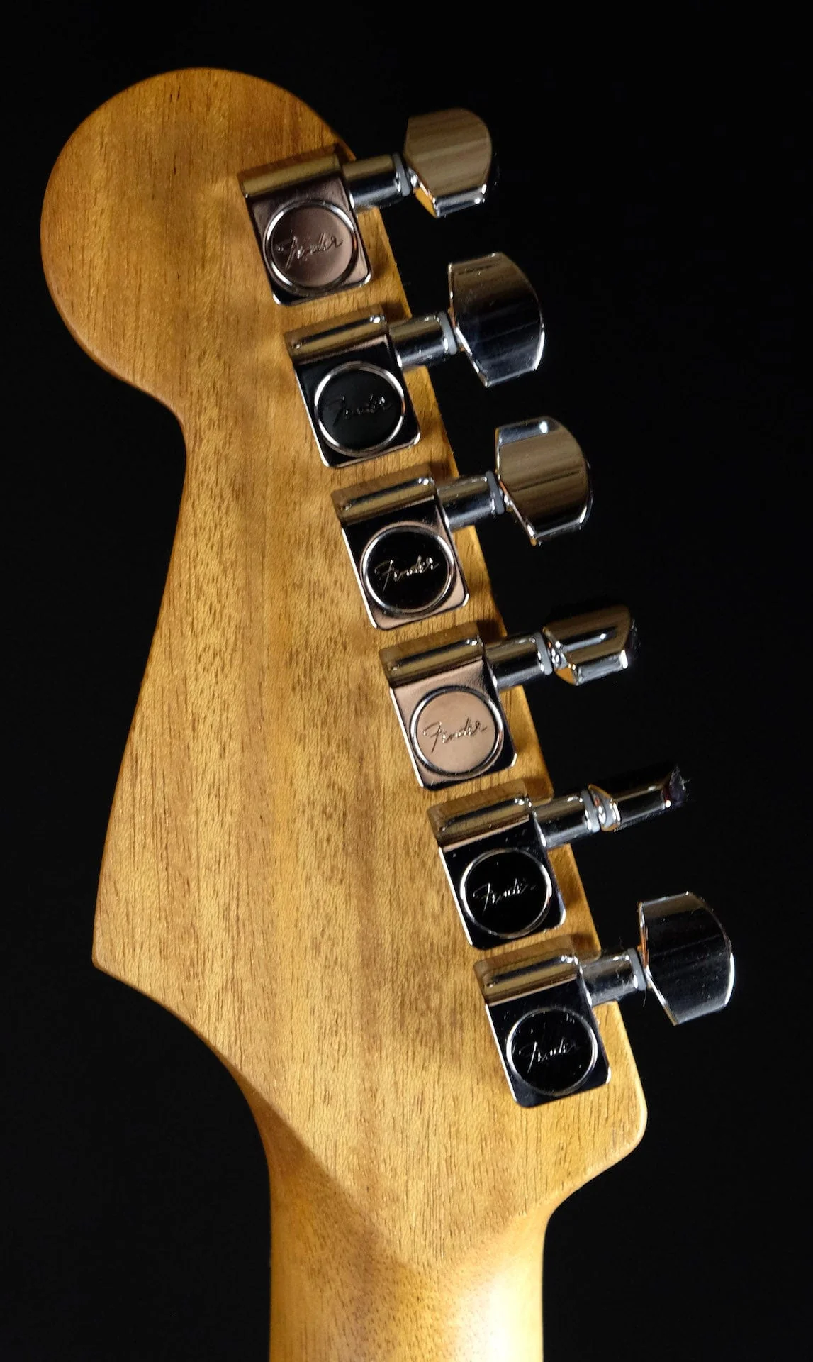 Used Fender American Acoustasonic Stratocaster Ebony Fingerboard Sunburst Guitar - Image 9