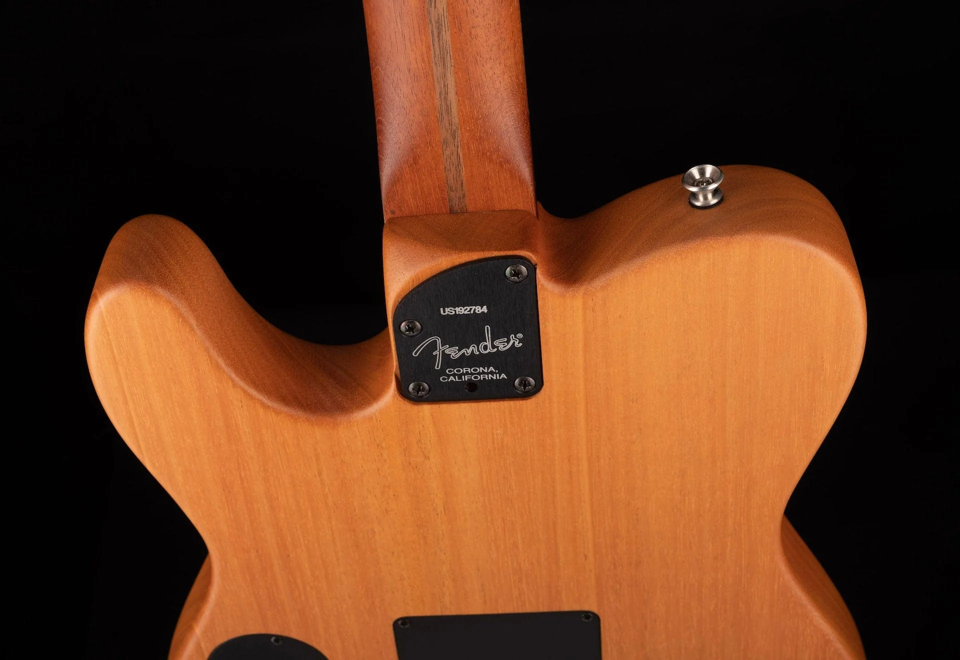 Used Fender American Acoustasonic Telecaster Black with Gig Bag - Image 14