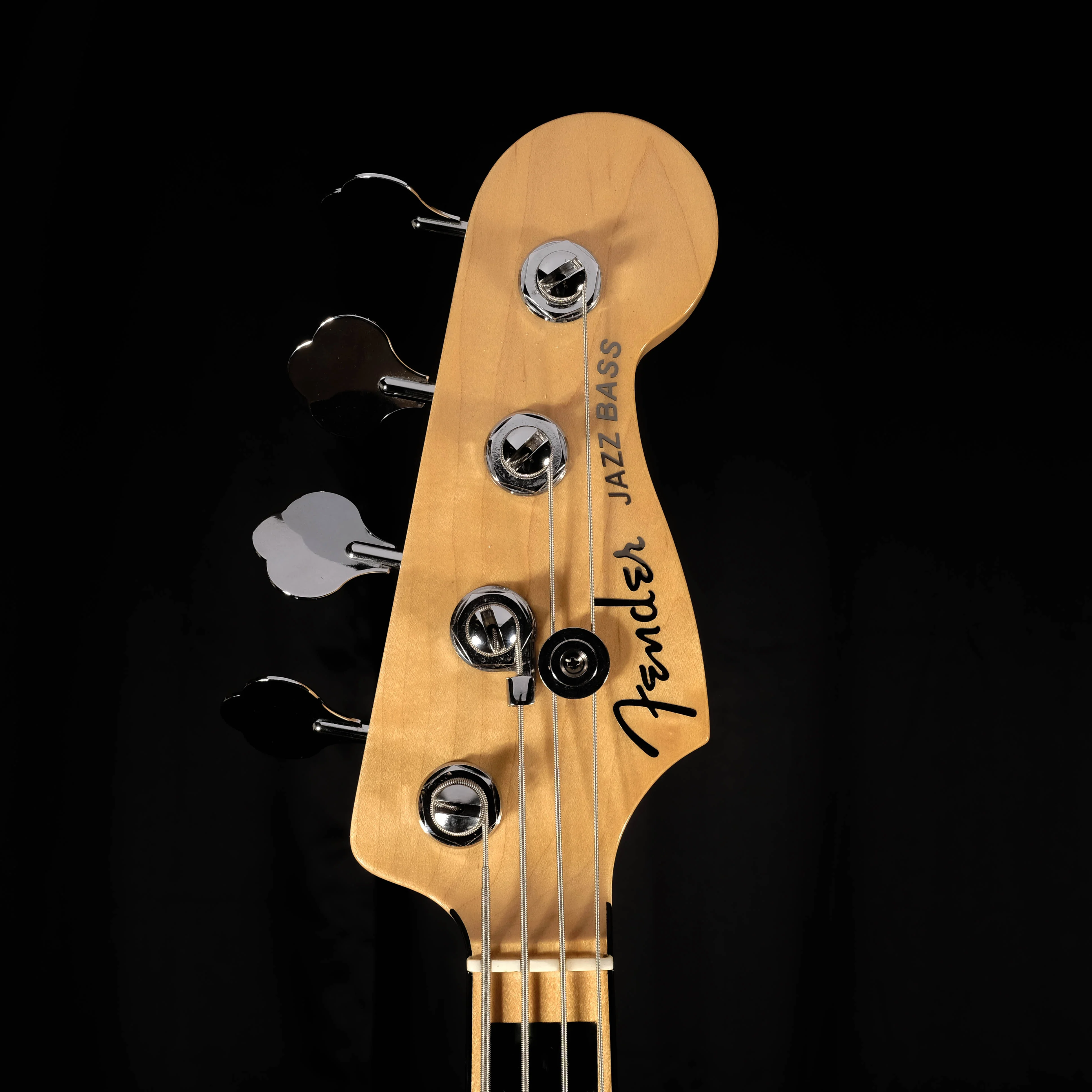 Used 2016 Fender American Elite Jazz Bass Black With Gig Bag - Image 9