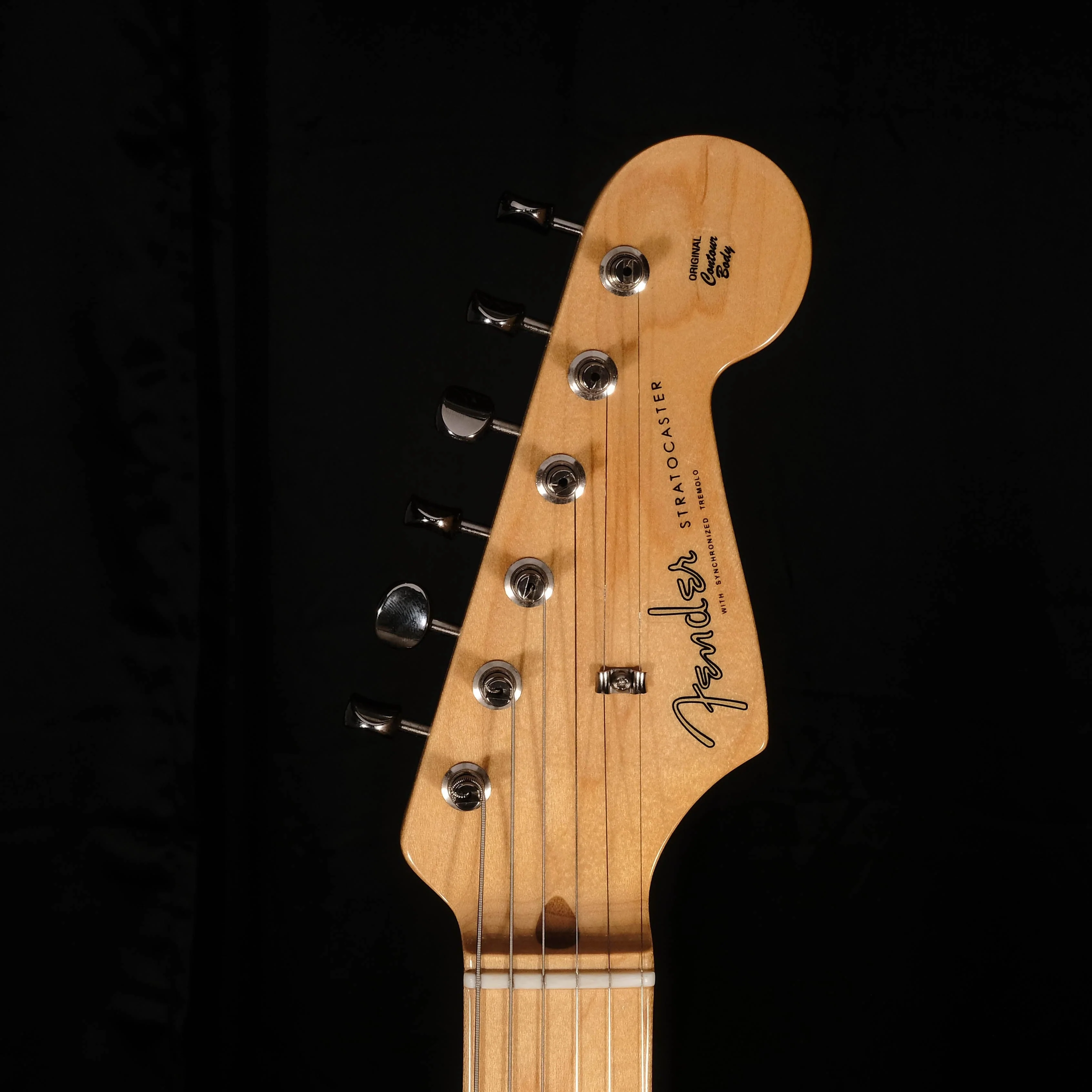 Used Fender American Original 50's Stratocaster White Blonde Guitar With OHSC - Image 11