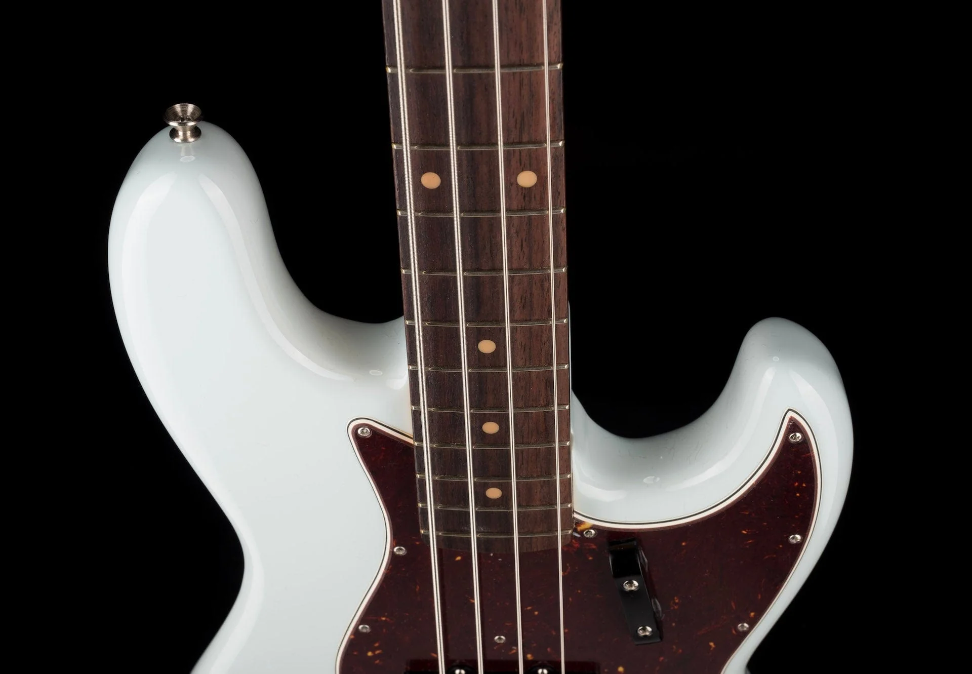 Used Fender American Original '60s Jazz Bass Sonic Blue with OHSC - Image 3